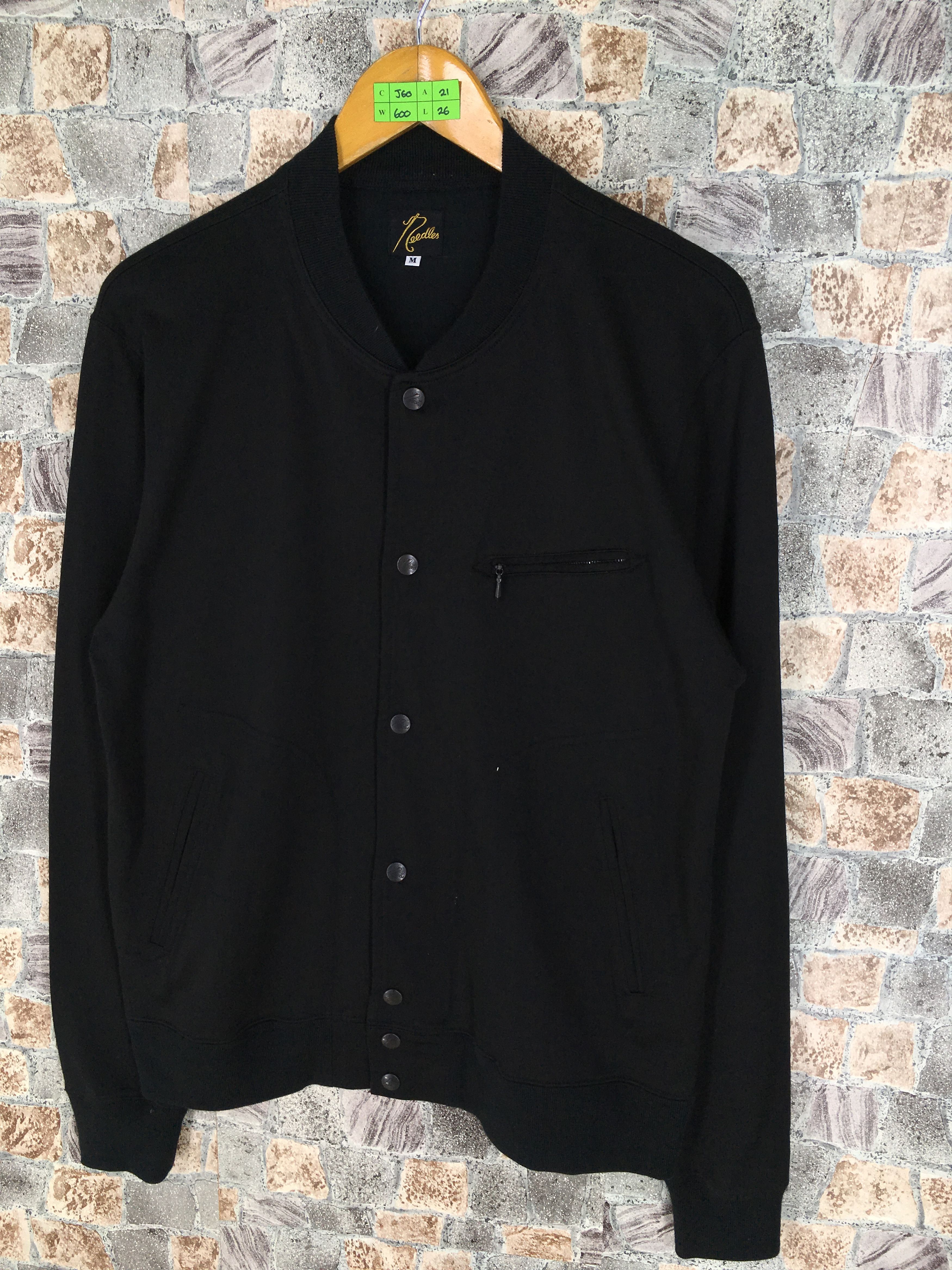 Japanese Brand NEEDLES Japan Cardigan Black Jacket Size US M / EU 48-50 / 2 - 4 Thumbnail