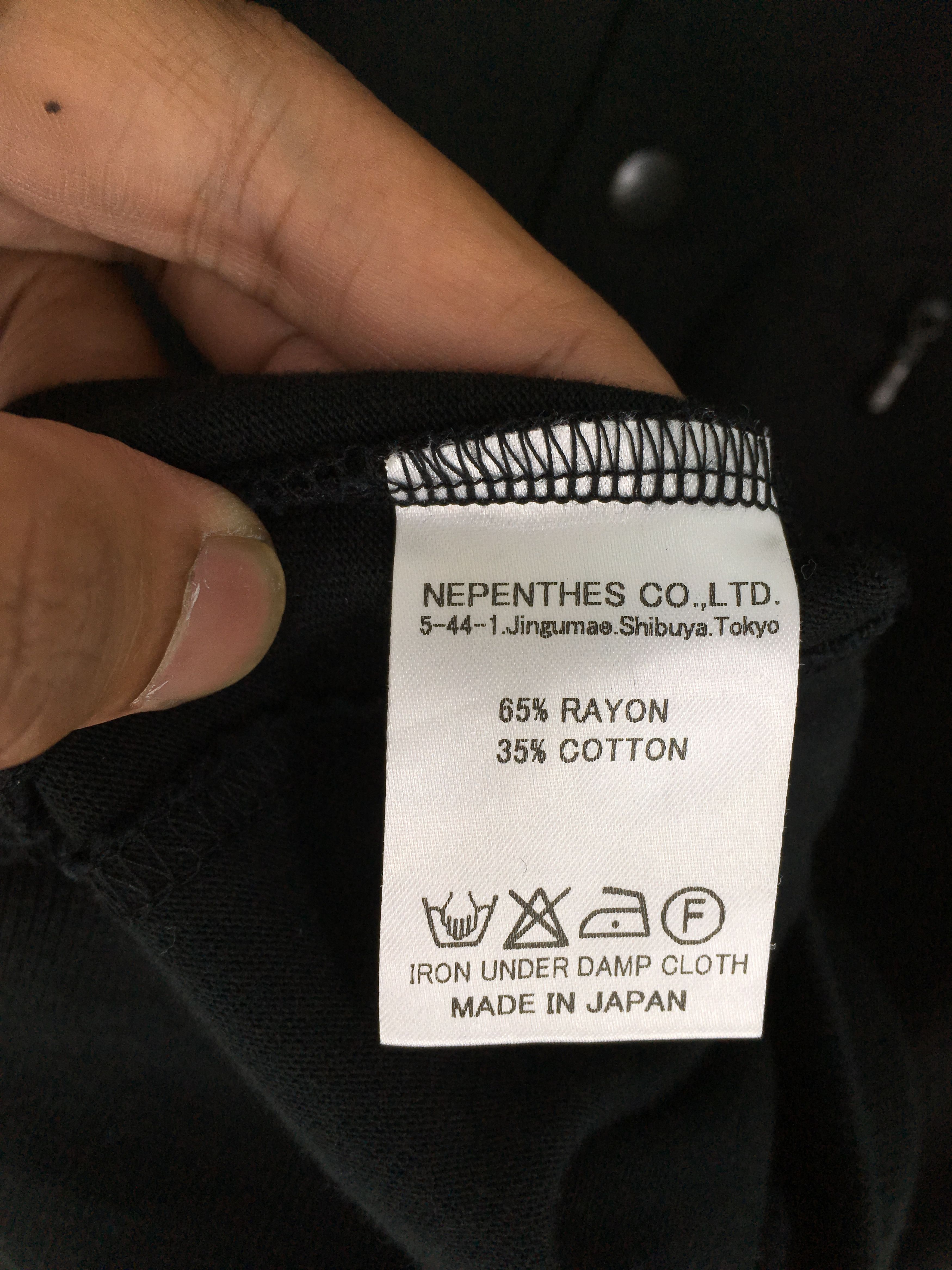Japanese Brand NEEDLES Japan Cardigan Black Jacket Size US M / EU 48-50 / 2 - 6 Thumbnail