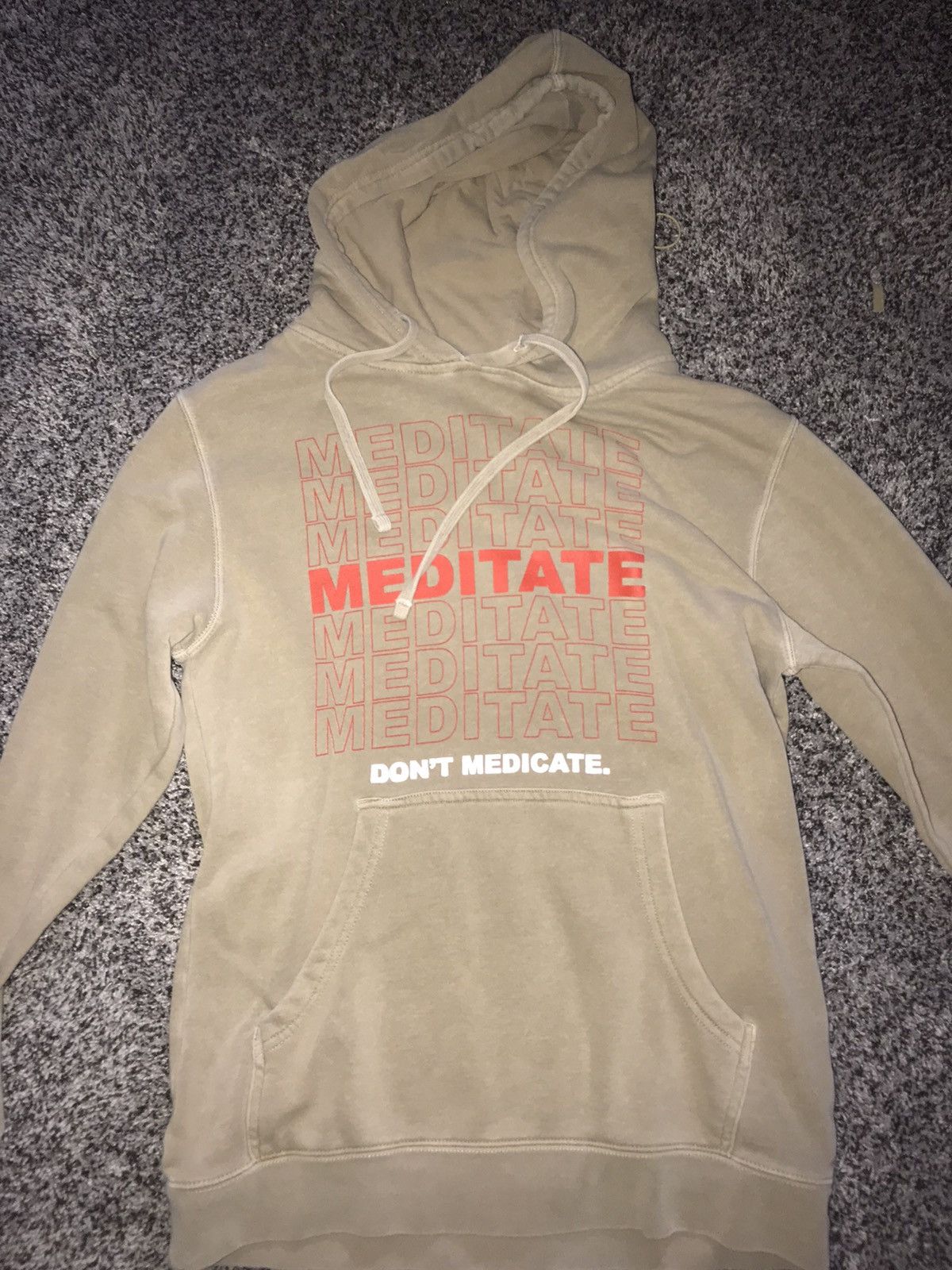 J cole meditate hoodie hotsell