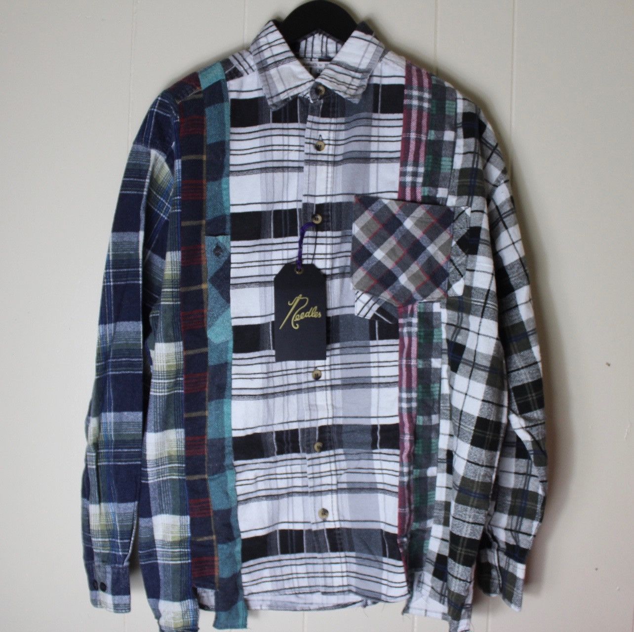Needles × Vintage Needles Rebuild 7 Cuts Flannel Size US XL / EU 56 / 4 - 1 Thumbnail