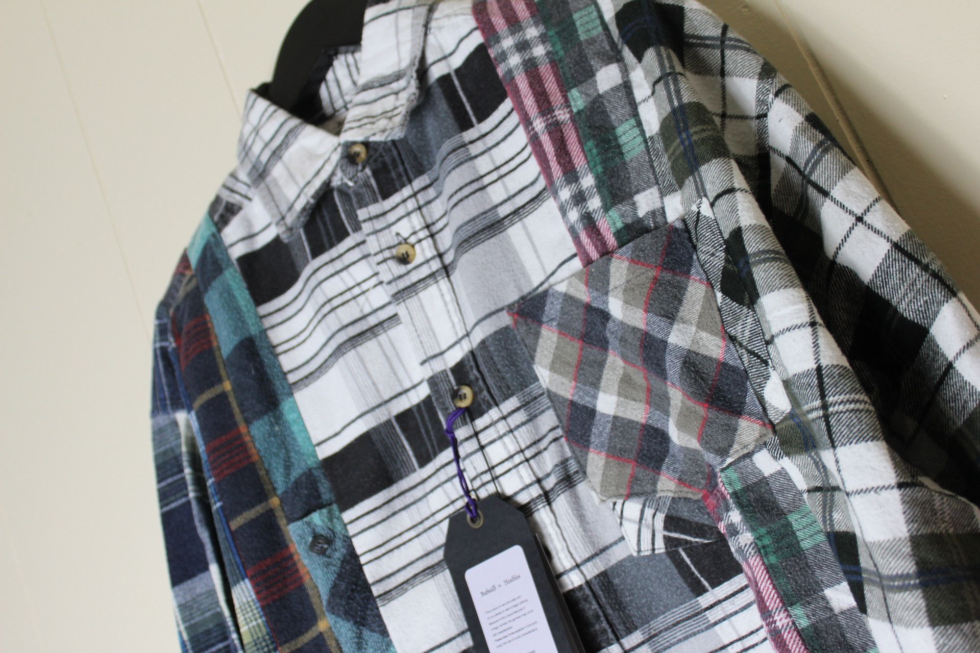 Needles × Vintage Needles Rebuild 7 Cuts Flannel Size US XL / EU 56 / 4 - 4 Thumbnail