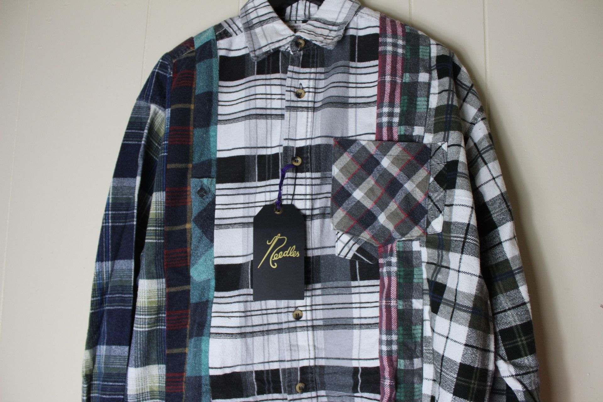Needles × Vintage Needles Rebuild 7 Cuts Flannel Size US XL / EU 56 / 4 - 2 Thumbnail