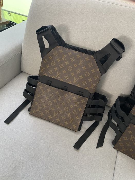 Louis Vuitton Louis Vuitton Bulletproof tactical vest Custom Grailed