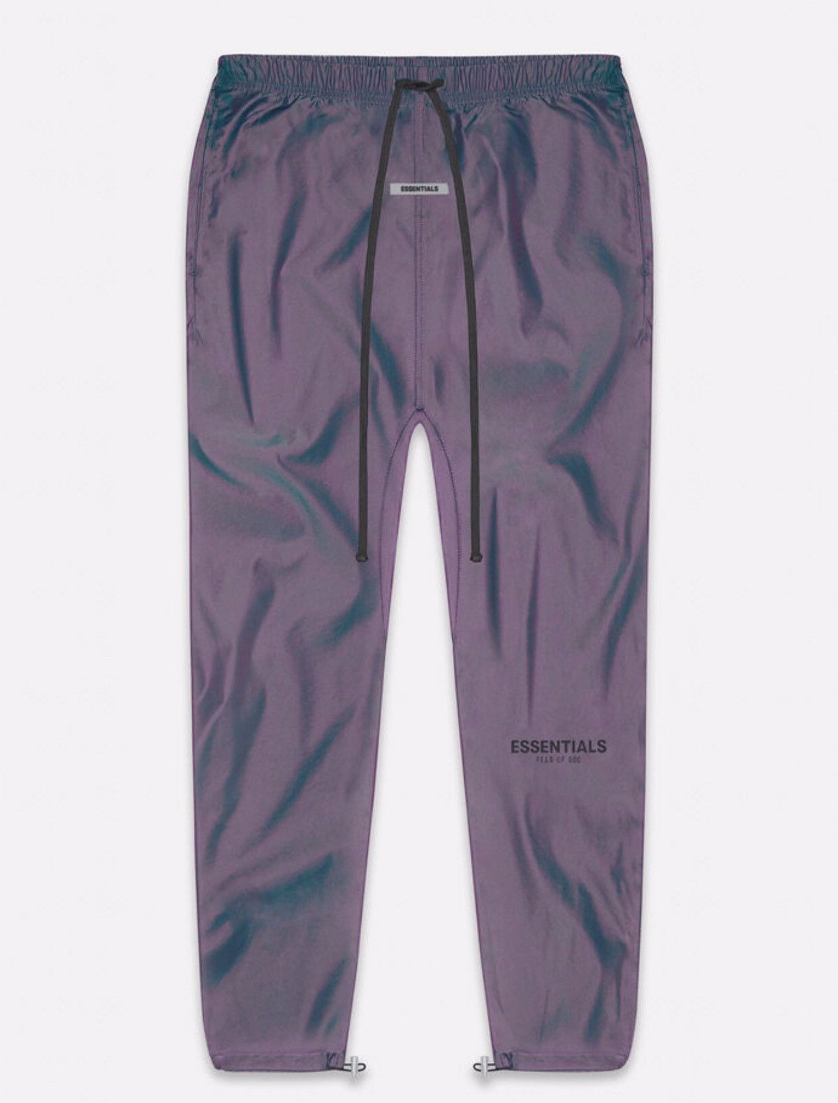 FOG Fear Of God Iridescent Nylon Track Pants Size US 30 / EU 46 - 1 Thumbnail
