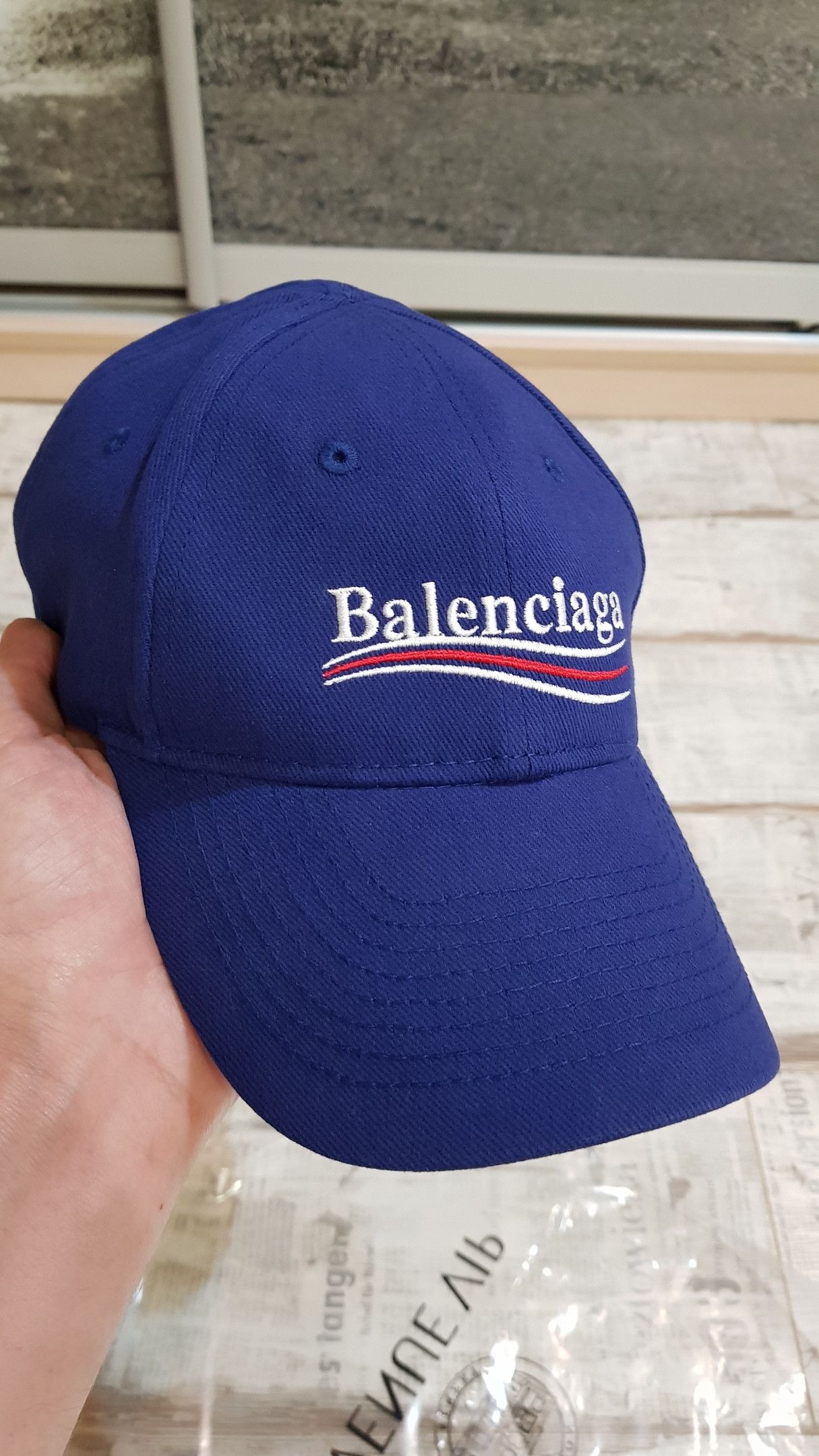 BALENCIAGA Archetype cap FW2017