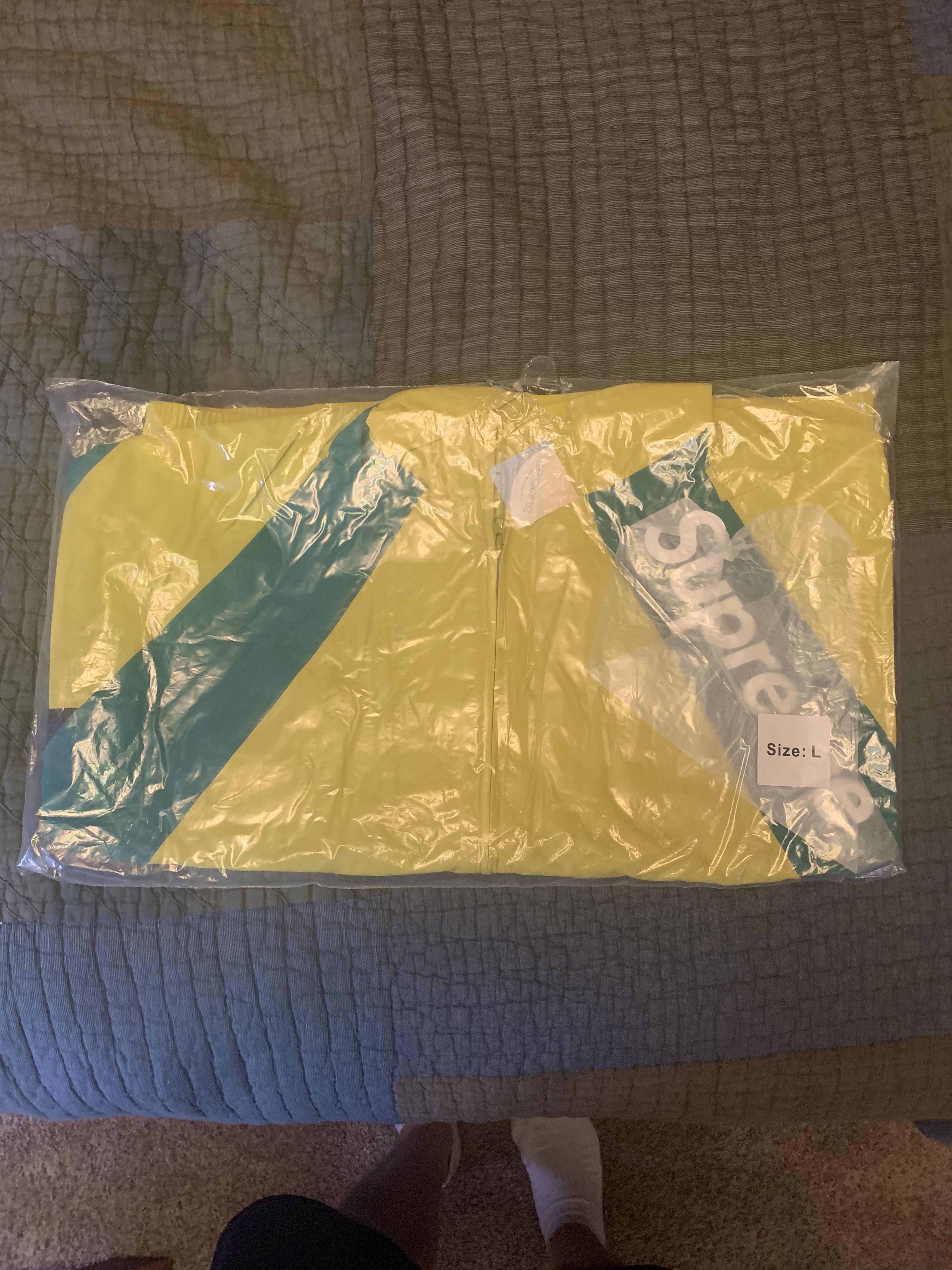 Supreme Paneled Track Jacket | Grailed