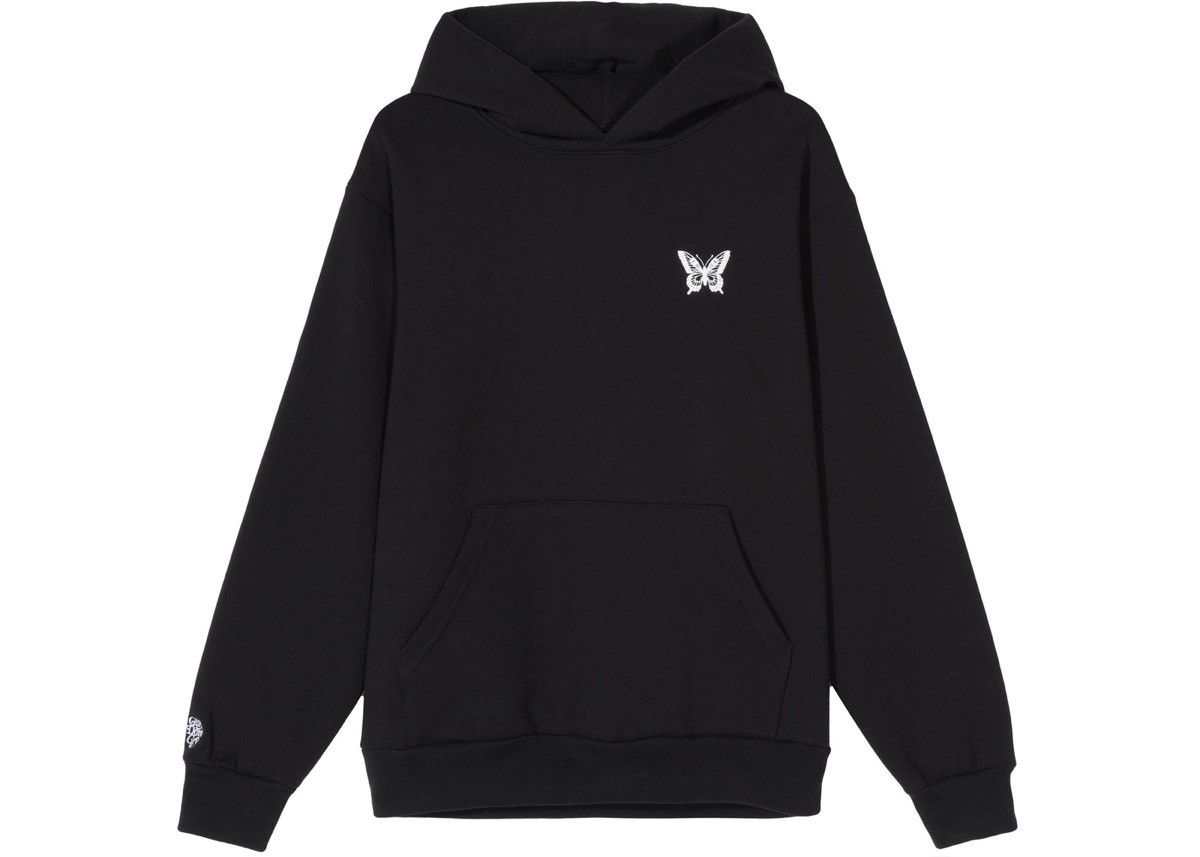 Girls Dont Cry Girls Dont Cry Black Butterfly Hoodie FW19 Verdy Online Drop  | Grailed