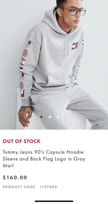 Tommy hilfiger cheap capsule flag hoodie