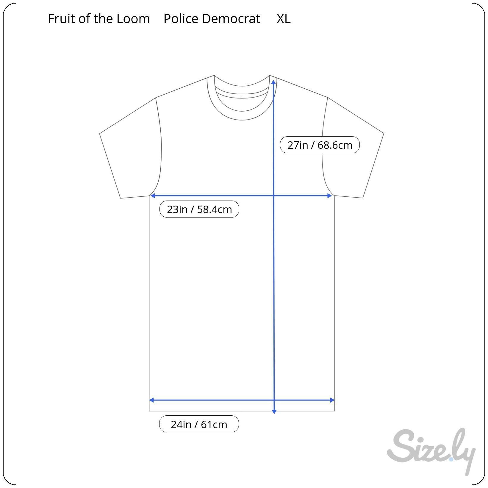 Fruit Of The Loom 1996 Democratic National Convention Chicago Police T Shirt Size US XL / EU 56 / 4 - 9 Thumbnail