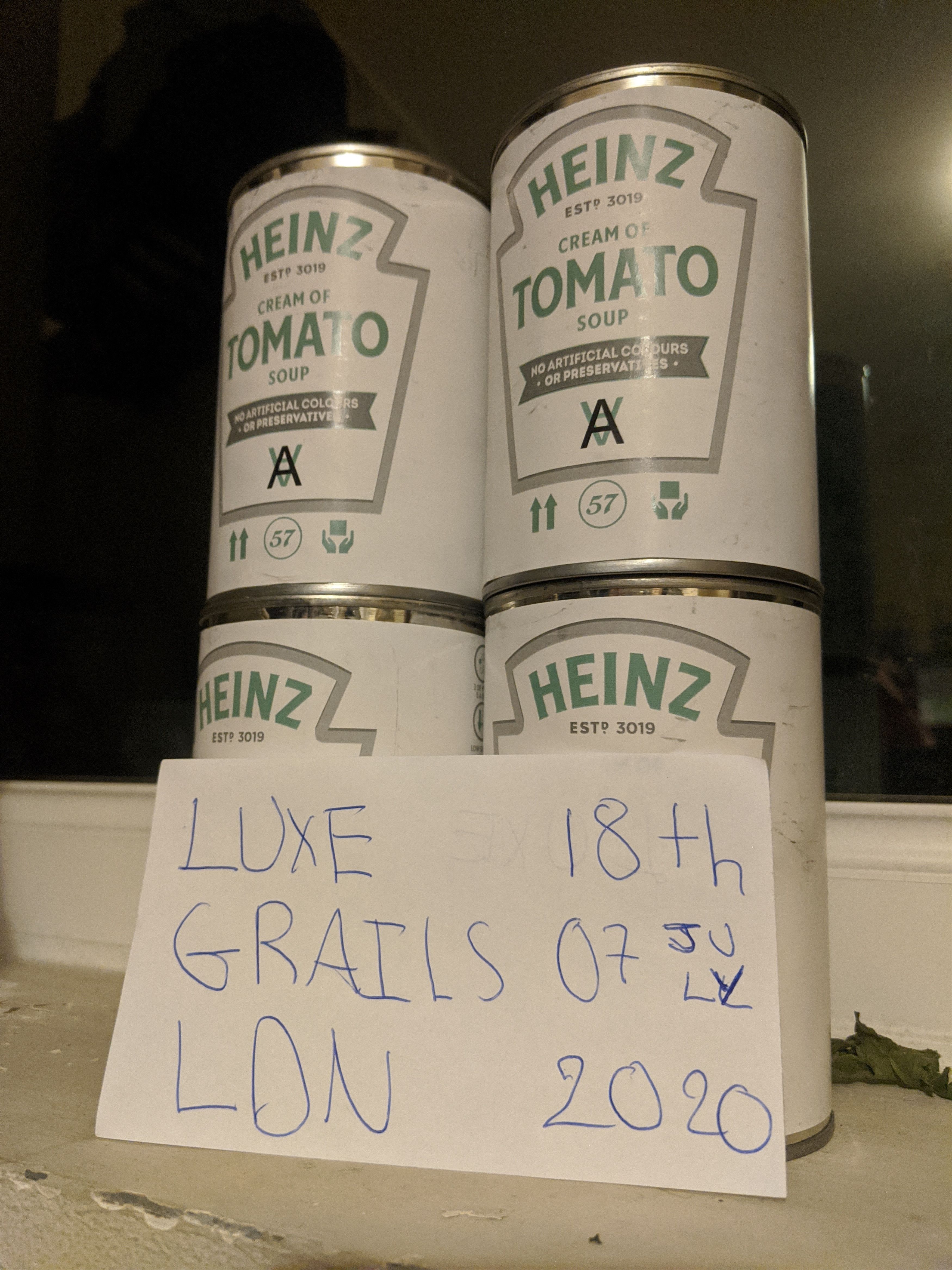 Daniel Arsham DANIEL ARSHAM X HEINZ TOMATO SOUP CAN