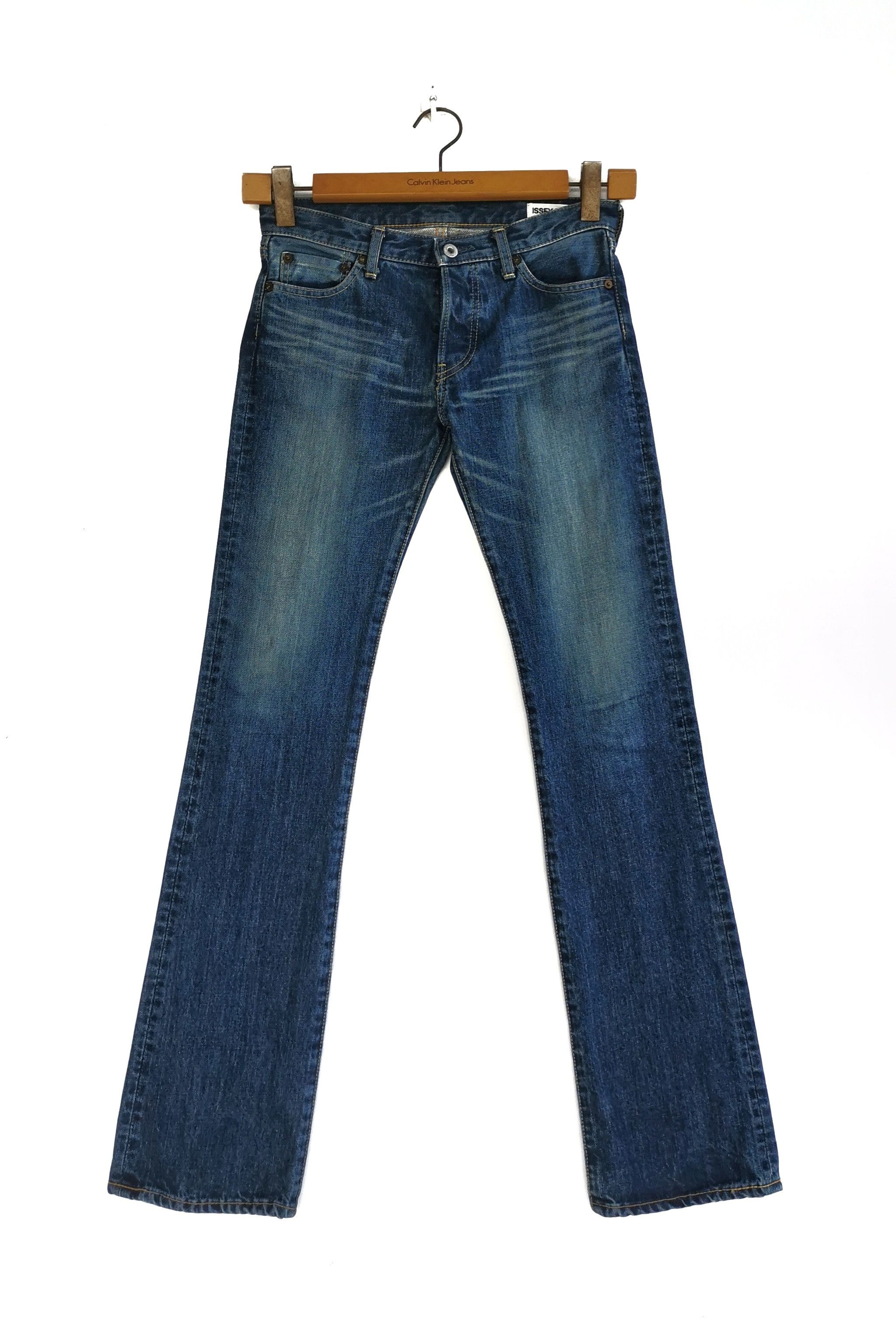 Issey Miyake × Japanese Brand 🔥Mega rare🔥Superb ISSEY MIYAKE Denim Flare Jeans🔥 Size US 30 / EU 46 - 1 Thumbnail