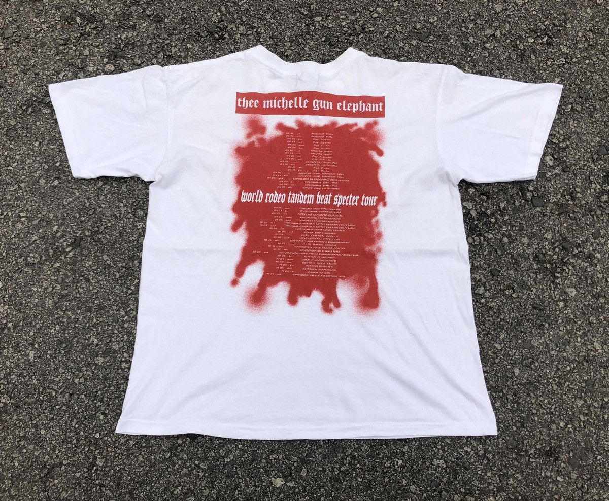 TMGE Thee Michelle Gun Elephant T Shirt M Japan Punk Rock