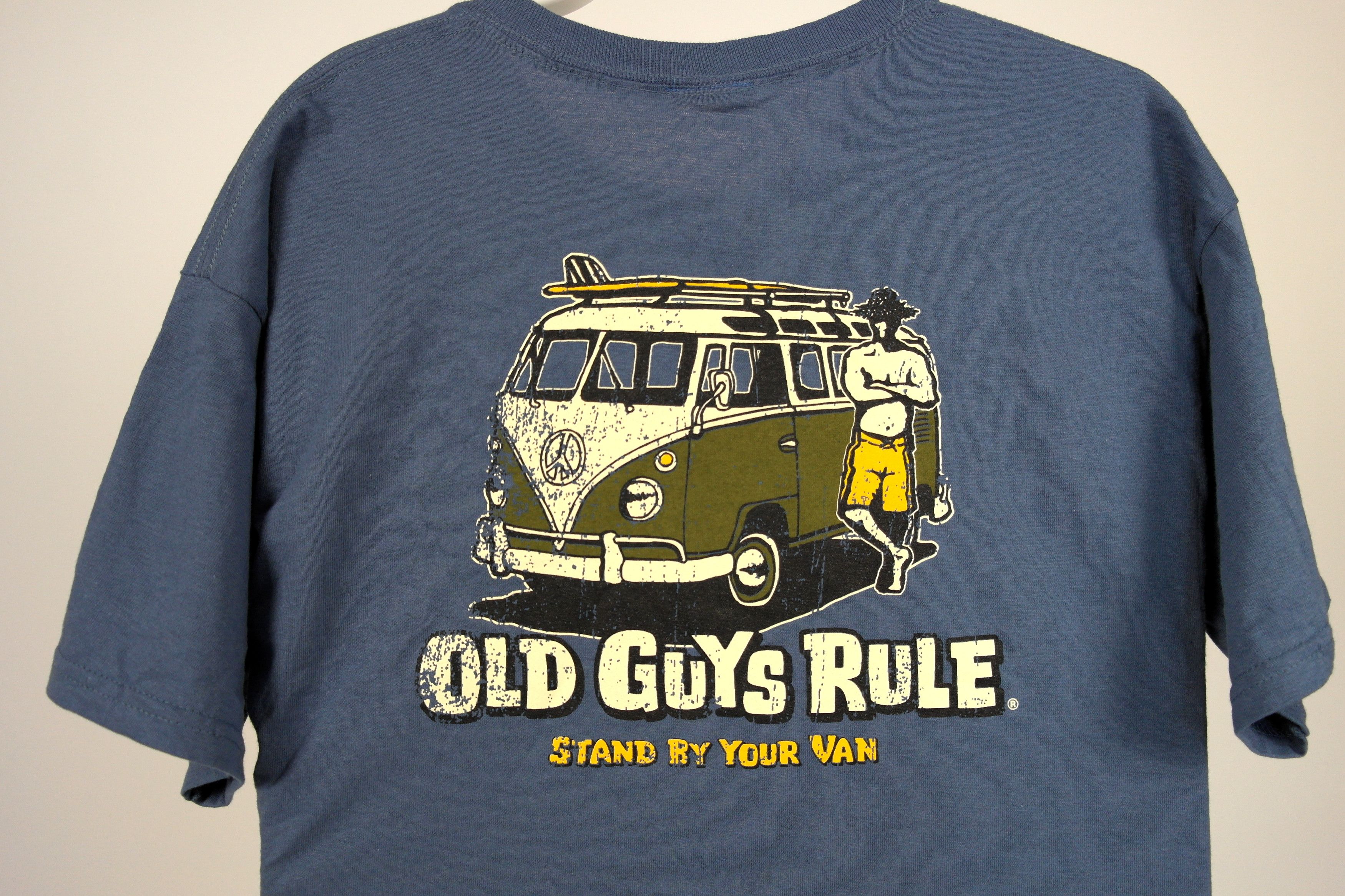 Vintage Vintage Old Guys Rule Tee Shirt Size US XL / EU 56 / 4 - 6 Thumbnail