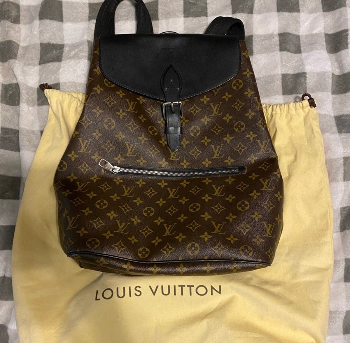 Louis Vuitton Louis Vuitton Mocassar Monogram Palk Backpack