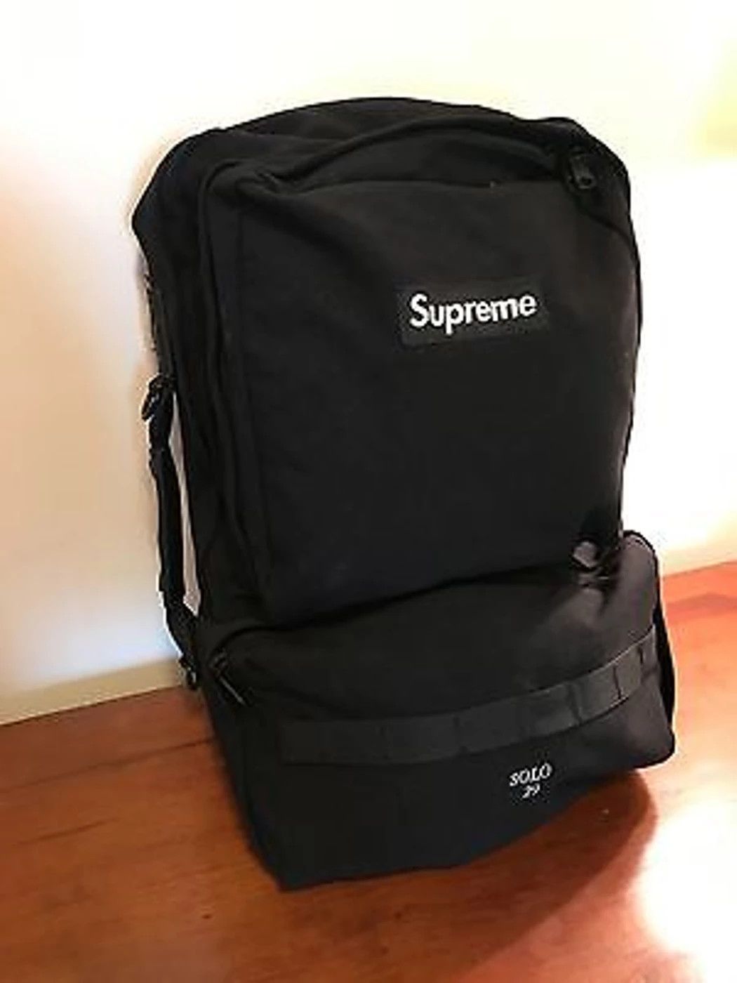 Supreme Solo29 Box Logo backpack from F/W 2010 Size ONE SIZE - 3 Thumbnail
