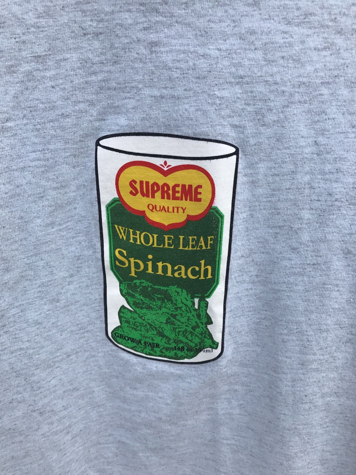 Supreme Whole Leaf Spinach Tee Size XL from SS15