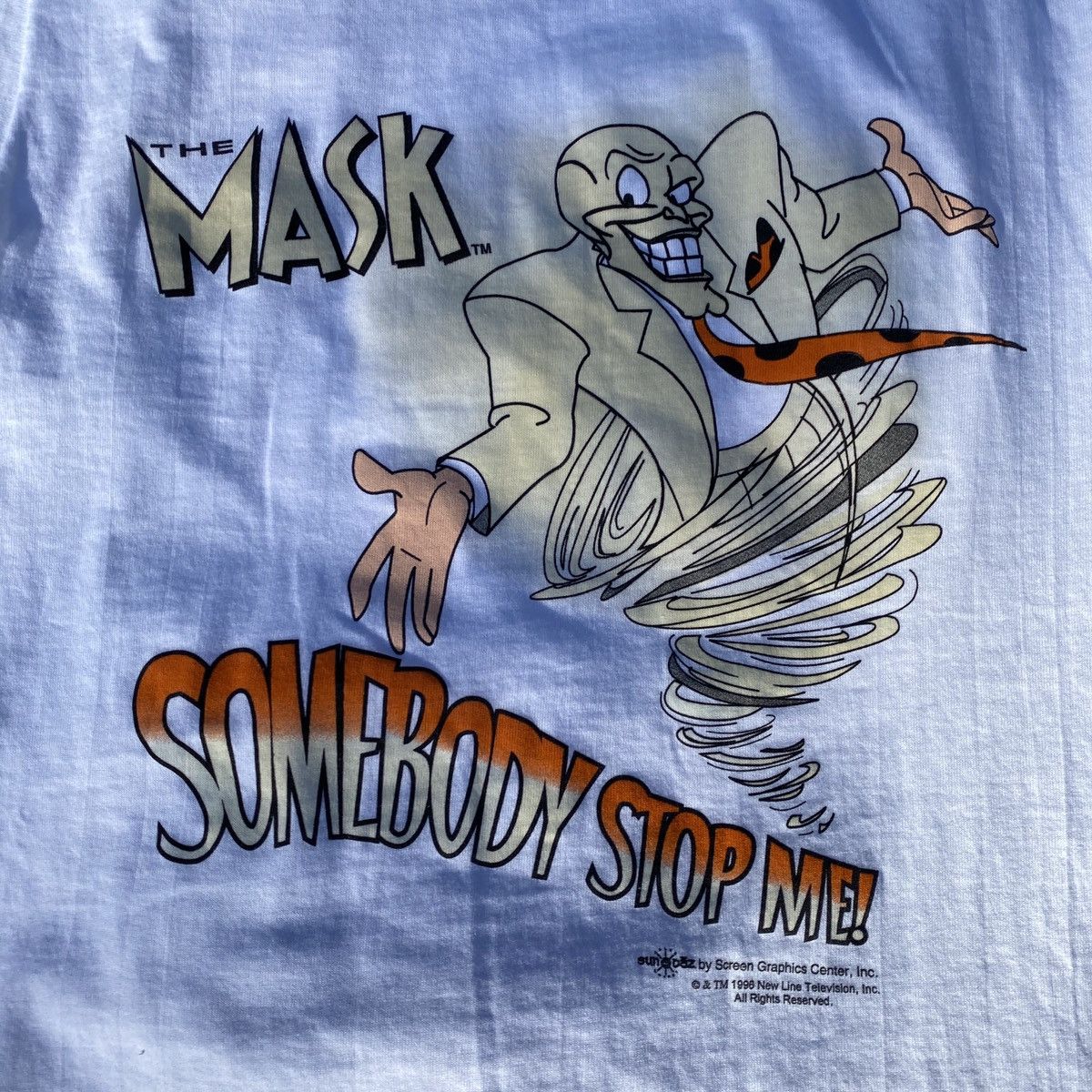 Vintage 1996 The Mask “Somebody stop me!” Shirt | Grailed