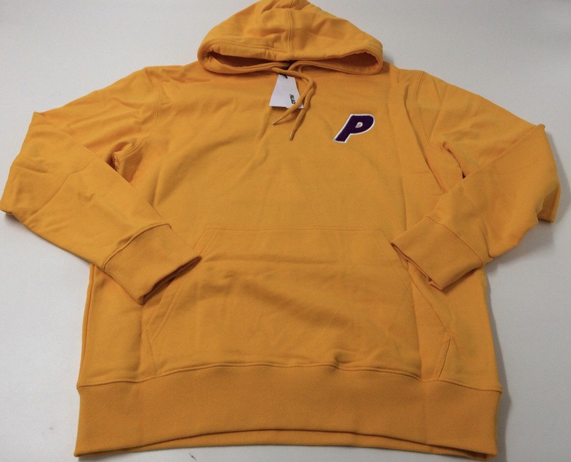 Palace Palace Tri chenille hood yellow lakers Grailed