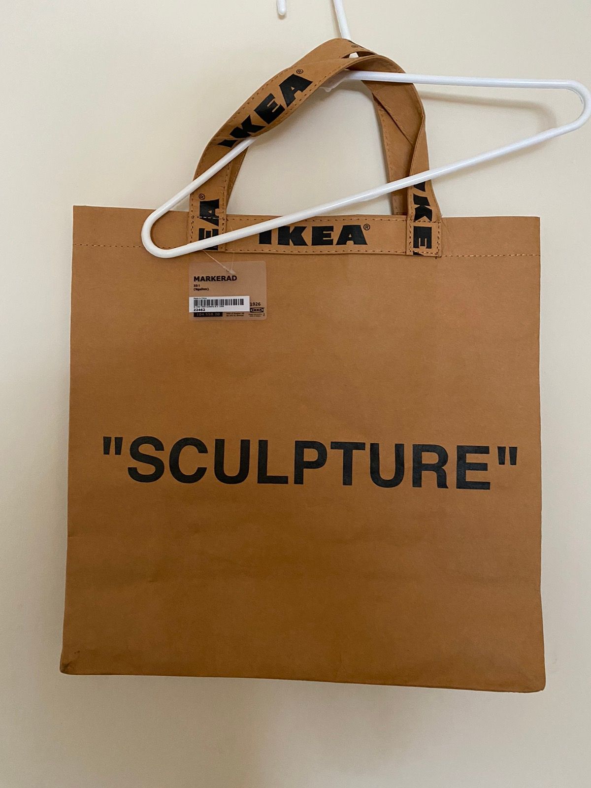 Off-White Virgil Abloh x IKEA “SCULPTURE” Bag (Medium