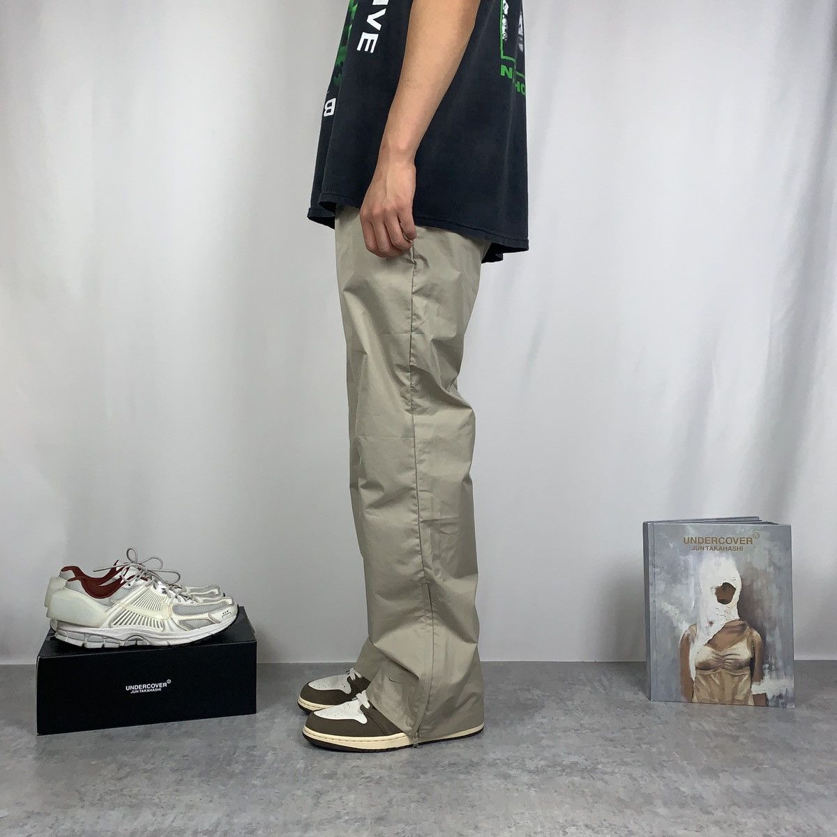 Nike × Vintage Nike Tactical Cream Pants 32 Size US 32 / EU 48 - 3 Thumbnail