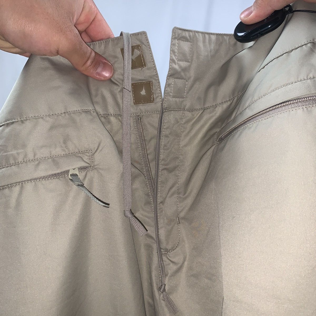 Nike × Vintage Nike Tactical Cream Pants 32 Size US 32 / EU 48 - 6 Thumbnail