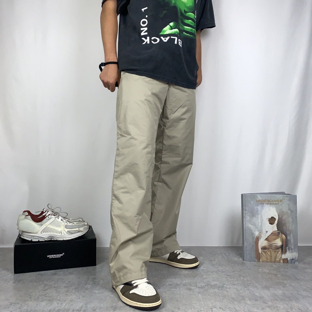 Nike × Vintage Nike Tactical Cream Pants 32 Size US 32 / EU 48 - 1 Thumbnail