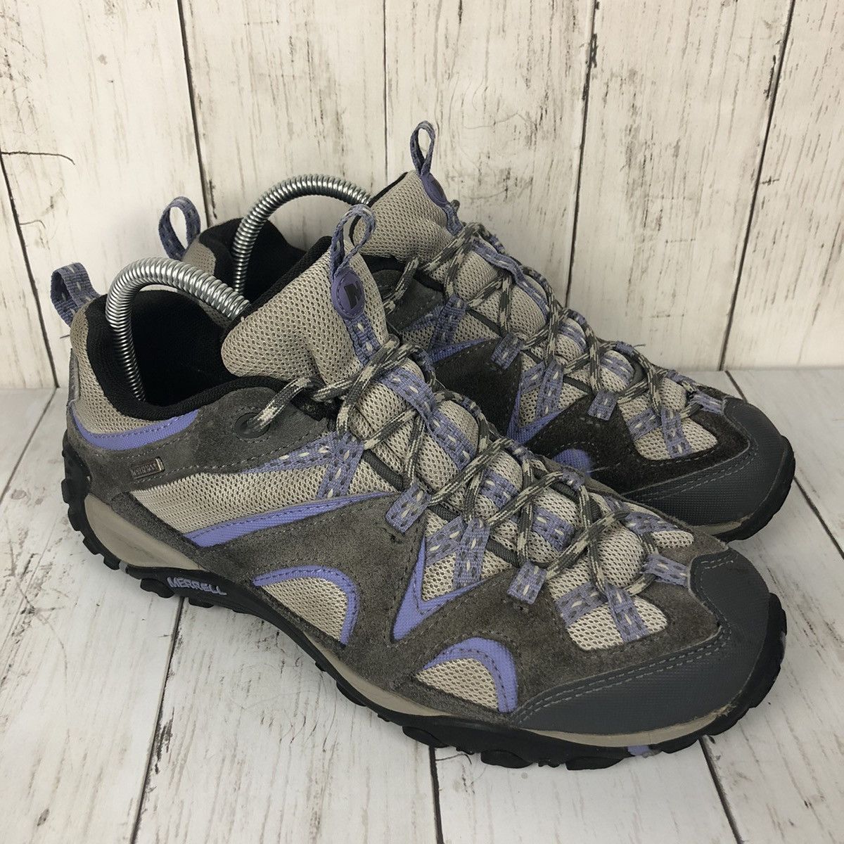 Merrell Merrell Energis Waterproof Shoes Gray Purple Womens Grailed