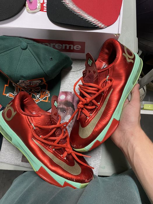 Nike Kd 6s Christmas Edition Nike basketball Grailed