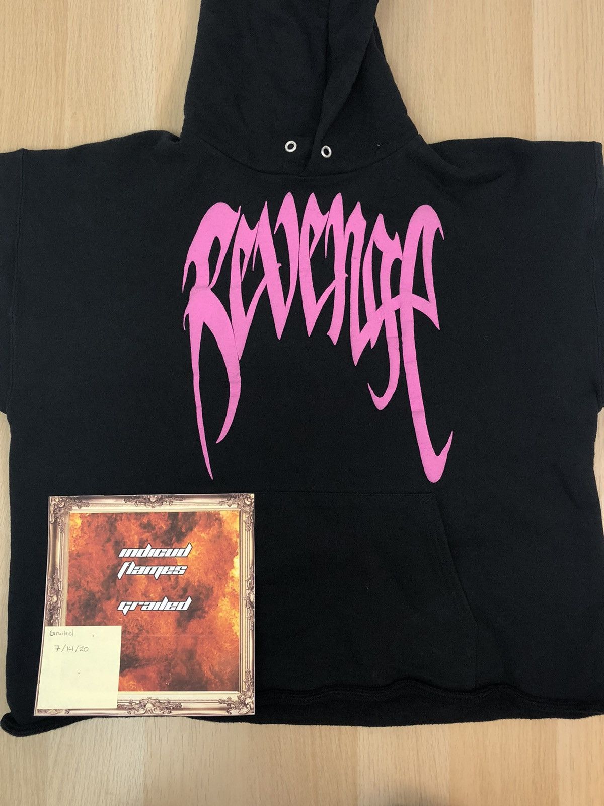 Revenge no love hoodie hotsell