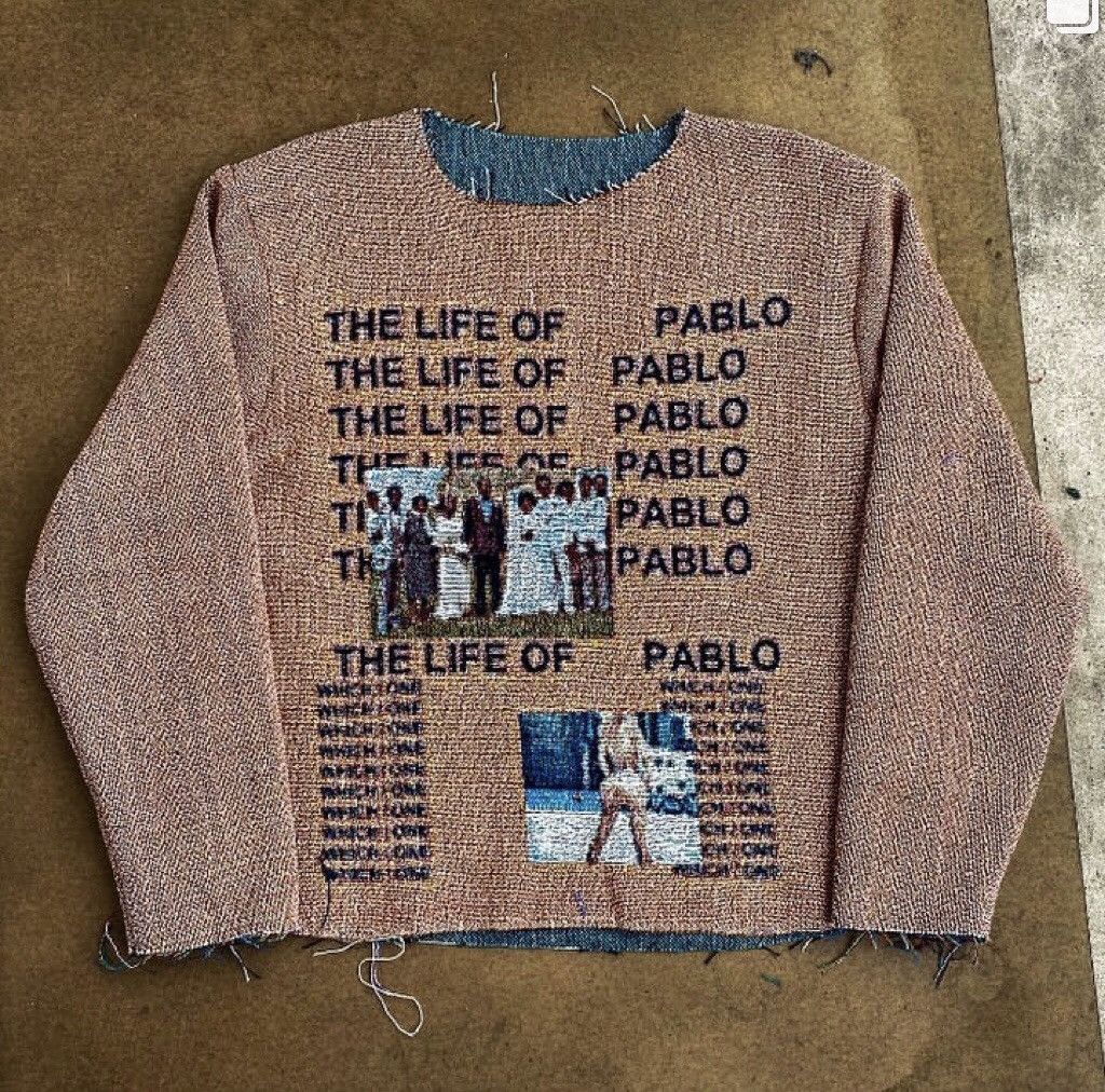 1 of 5 Life of Pablo Kanye Tapestry Crewneck