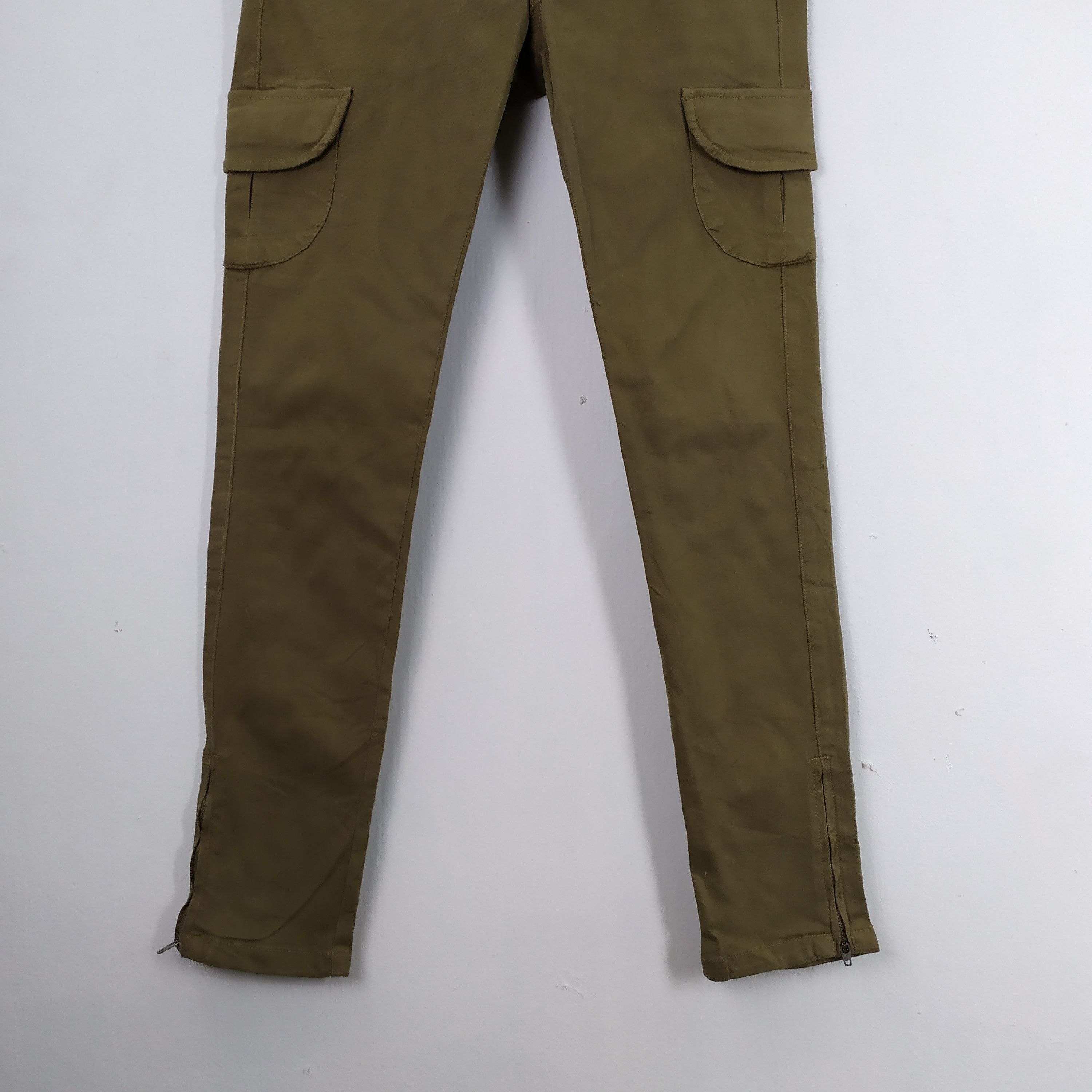 Garment Reproduction of Workers × Japanese Brand STAFF MILITARY SKINNY CARGO PANTS Size US 28 / EU 44 - 3 Thumbnail