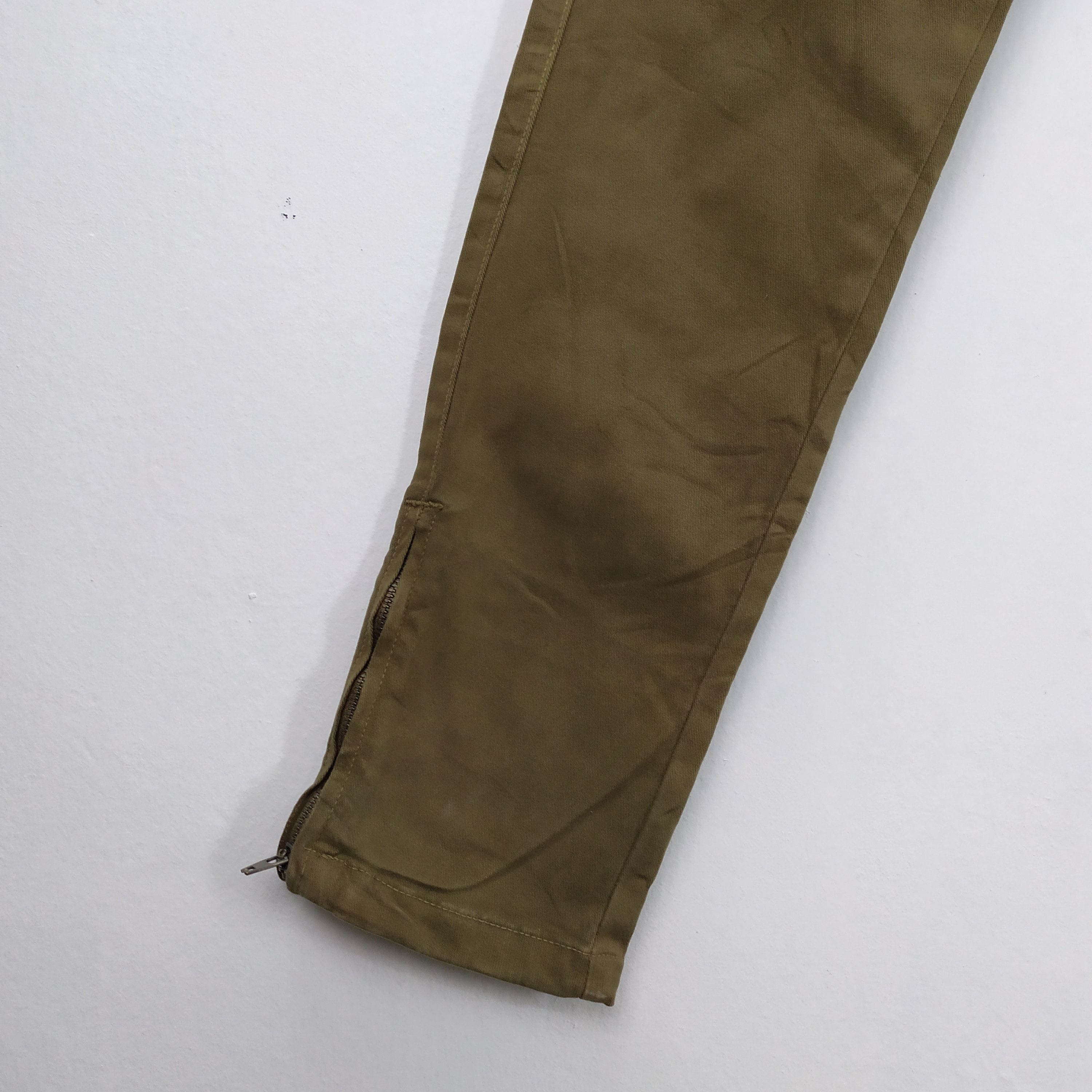 Garment Reproduction of Workers × Japanese Brand STAFF MILITARY SKINNY CARGO PANTS Size US 28 / EU 44 - 5 Thumbnail