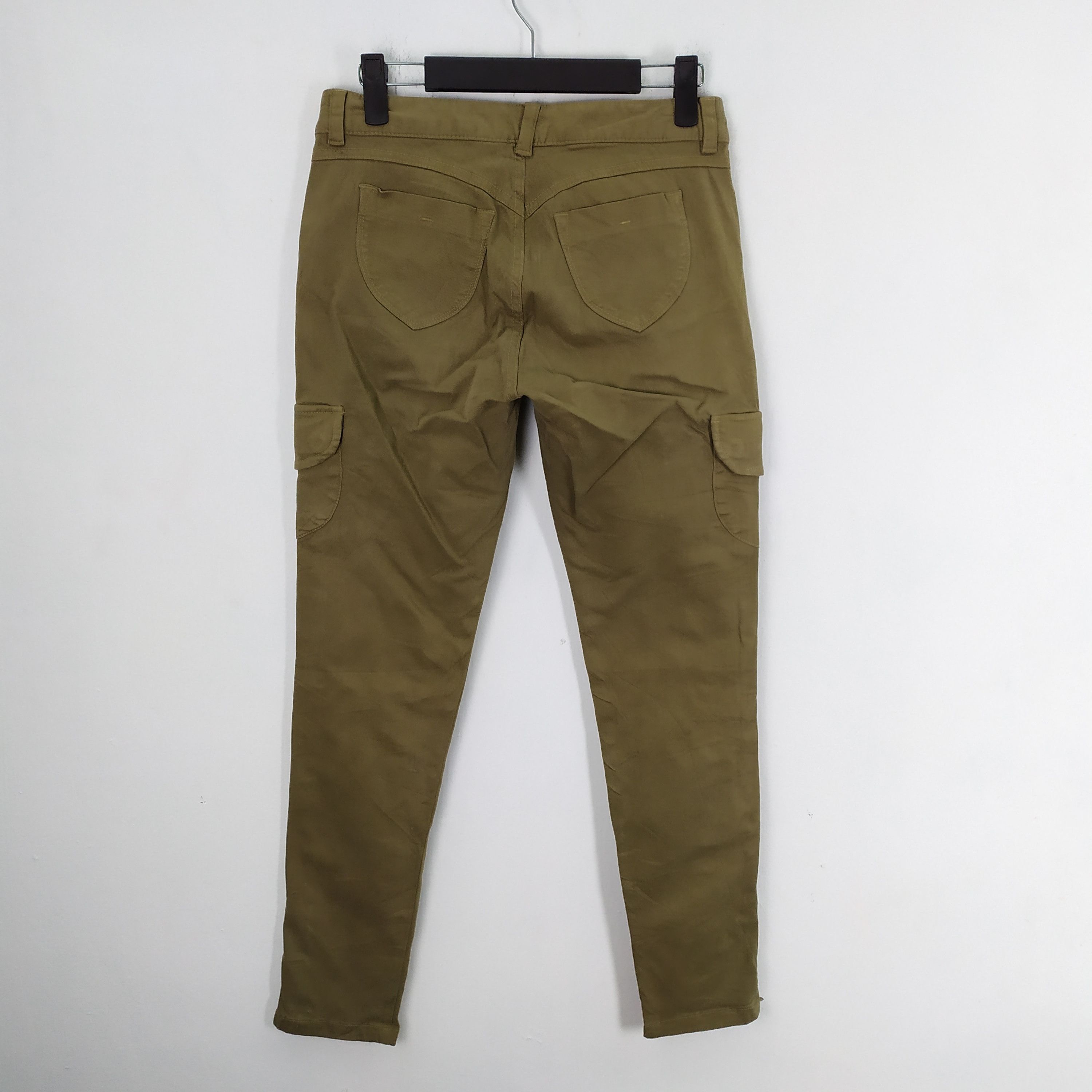 Garment Reproduction of Workers × Japanese Brand STAFF MILITARY SKINNY CARGO PANTS Size US 28 / EU 44 - 7 Thumbnail