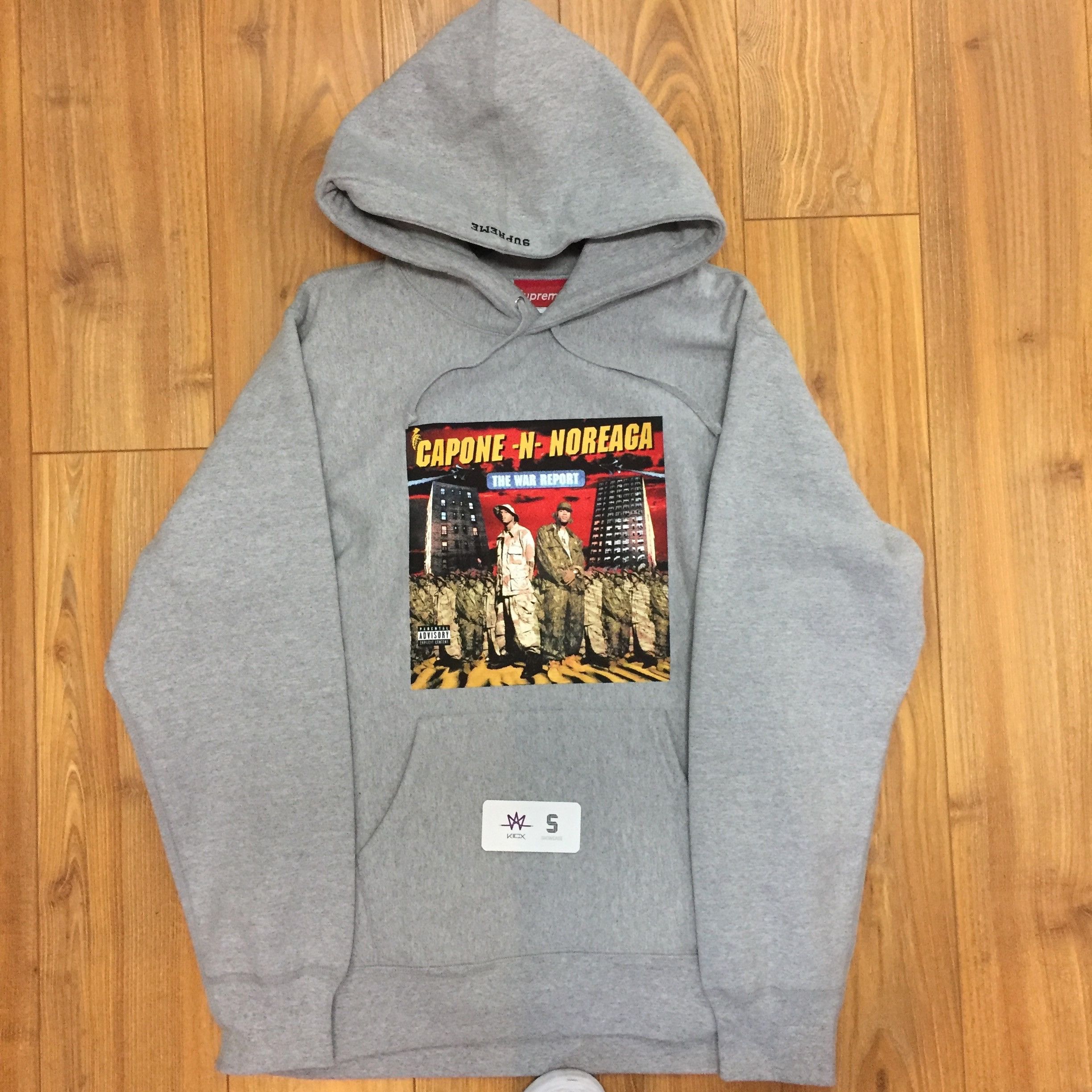 Supreme war report store hoodie