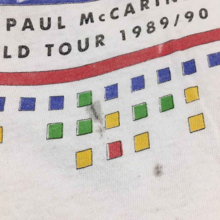 Vintage Vintage 1989 Paul McCartney World Tour Shirt Size US L / EU 52-54 / 3 - 7 Preview