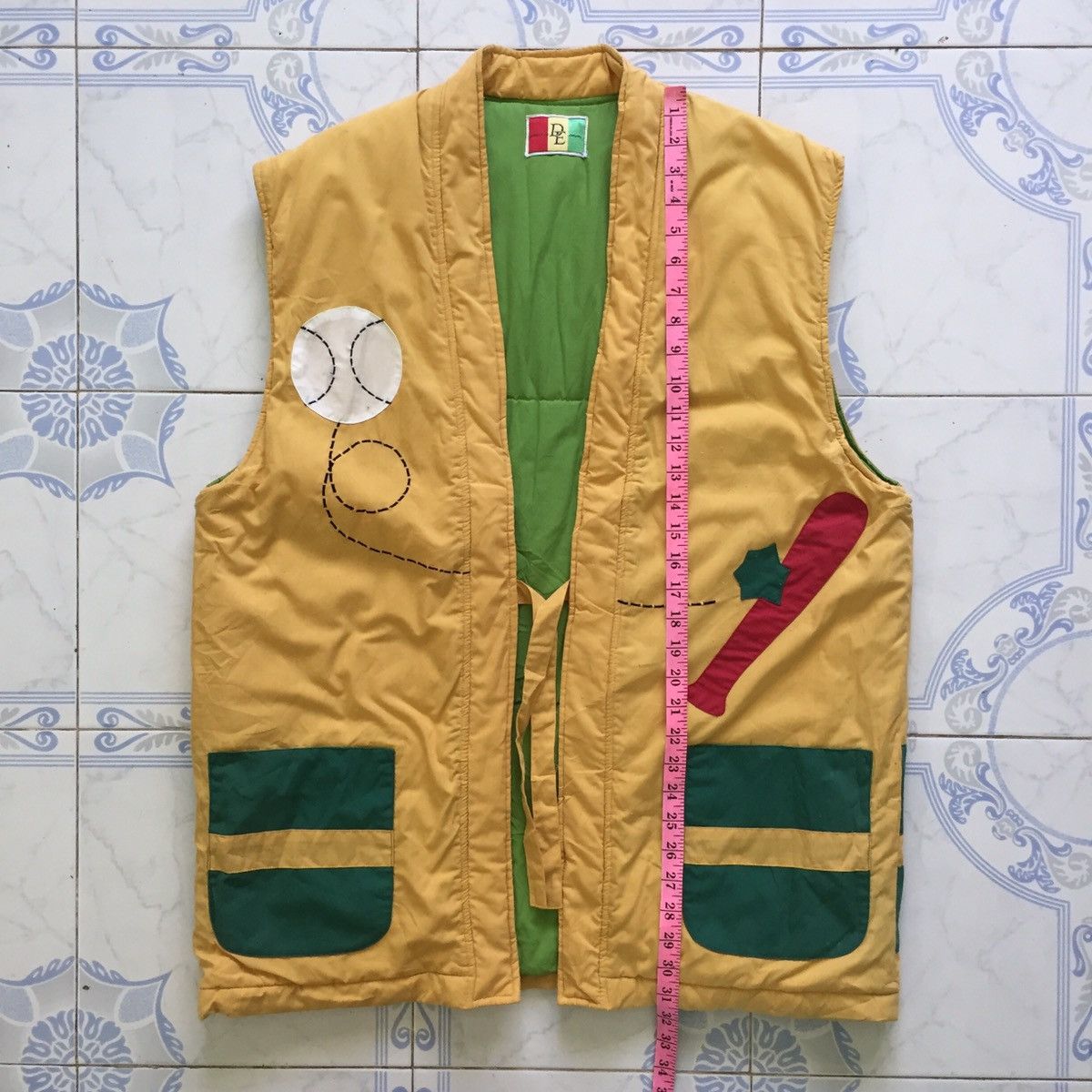 Japanese Brand Kimono Padded Baseball Printed Outerwear Size US L / EU 52-54 / 3 - 17 Thumbnail