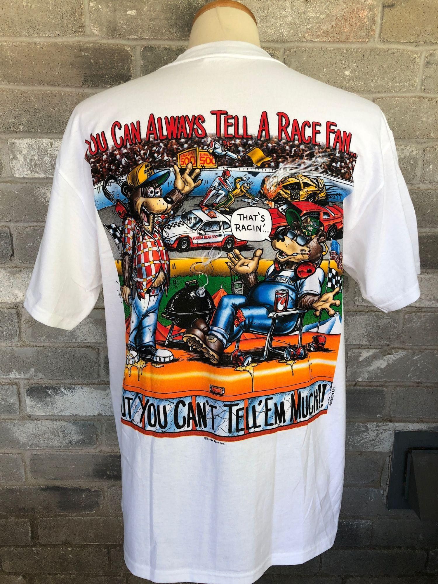 Vintage Bubba Bear Race Wear Nascar Tee | Grailed