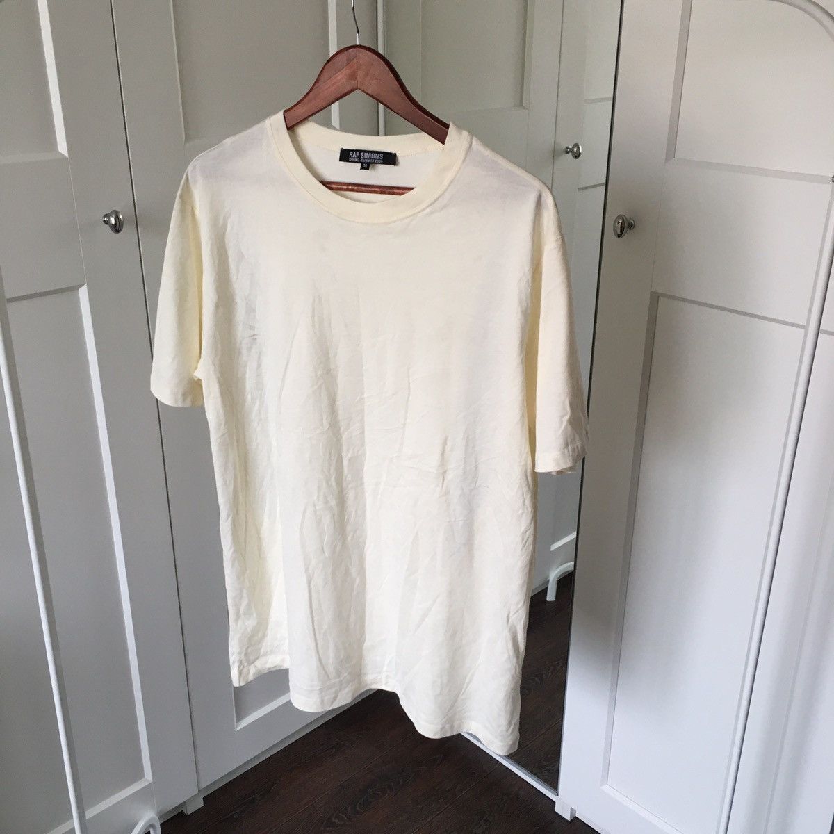 Raf Simons RAF SIMONS ICARUS SURGUIT SS06 CUT OUT T SHIRT | Grailed
