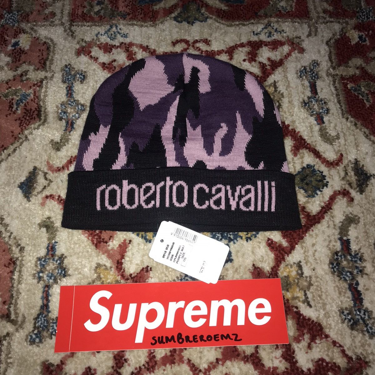 Roberto Cavalli Robert Cavalli Beanie Size ONE SIZE - 1 Thumbnail