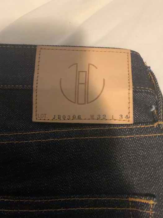 Japan Blue Japan Blue Raw Denim Jeans LOT JB0306 W32 L34 | Grailed