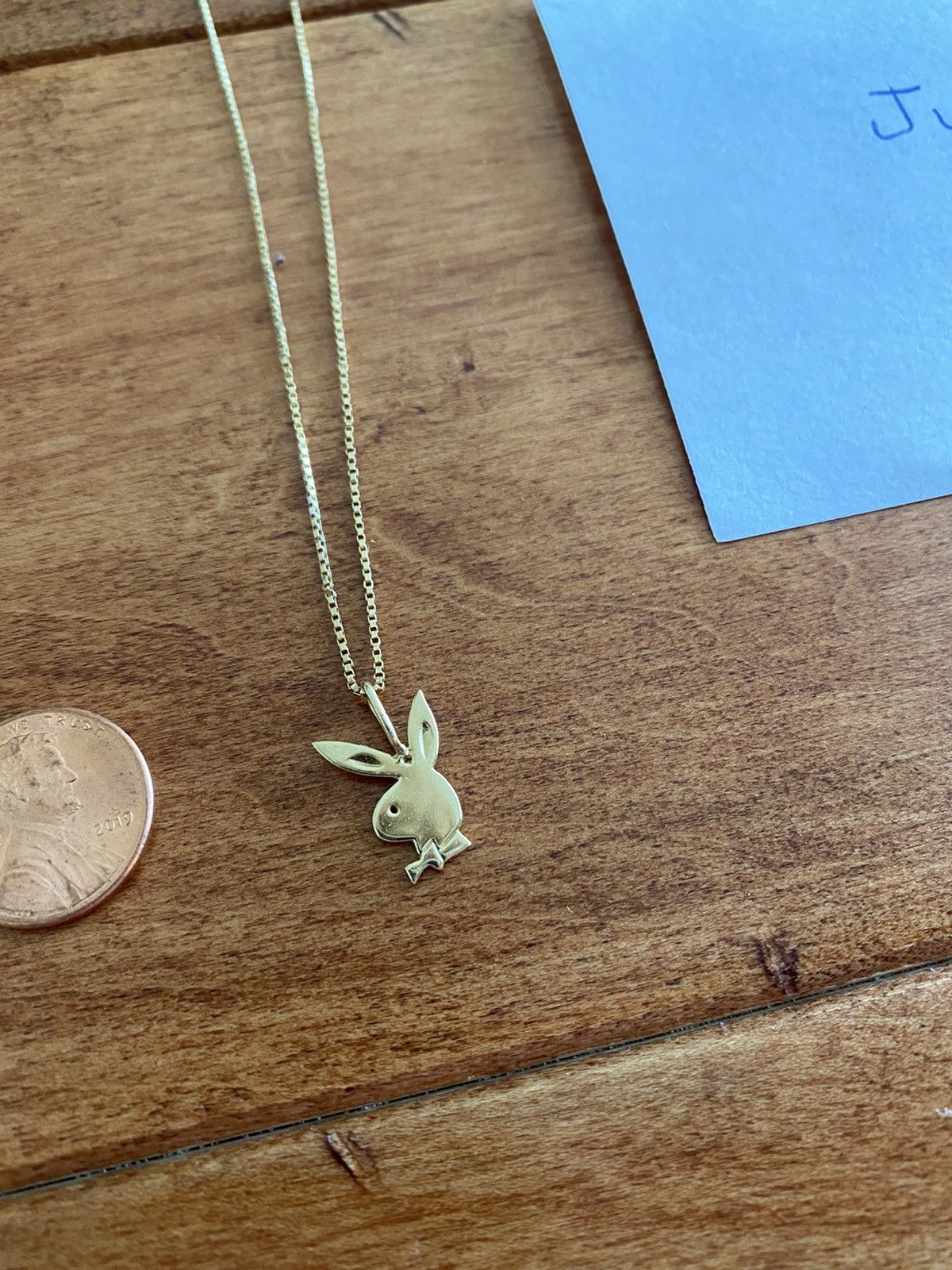 Playboy × Supreme Supreme Playboy Pendant 14k Chain SS15 Size ONE SIZE - 2 Thumbnail