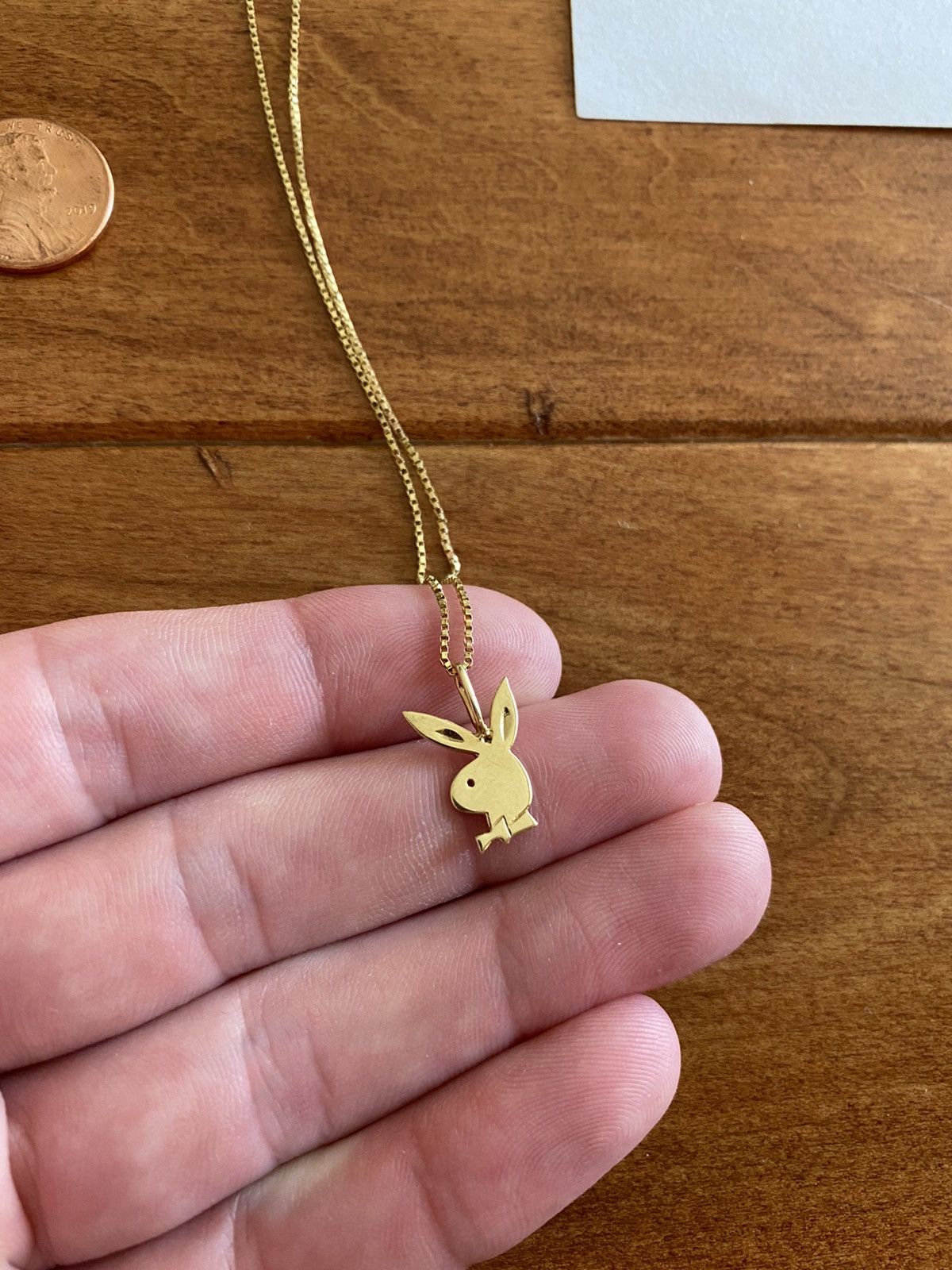 Playboy × Supreme Supreme Playboy Pendant 14k Chain SS15 Size ONE SIZE - 3 Thumbnail