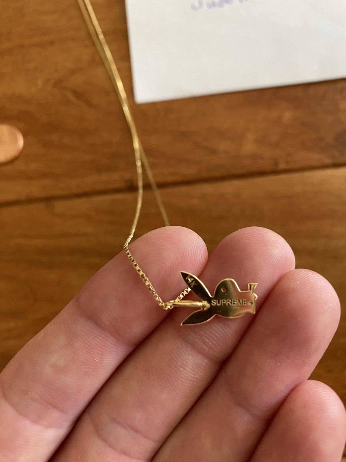 Playboy × Supreme Supreme Playboy Pendant 14k Chain SS15 Size ONE SIZE - 6 Thumbnail