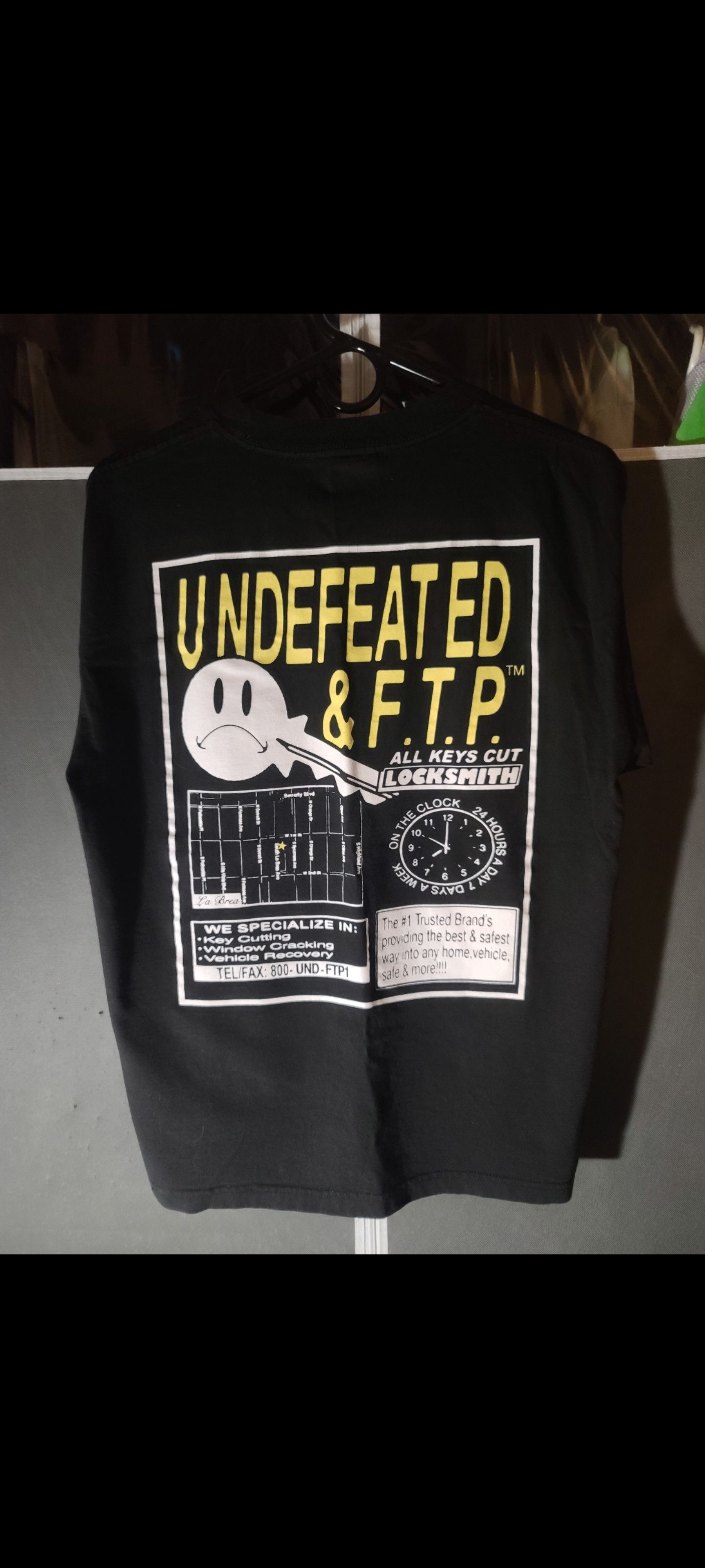 Undefeated FTP X Undefeated Key Tee | Grailed