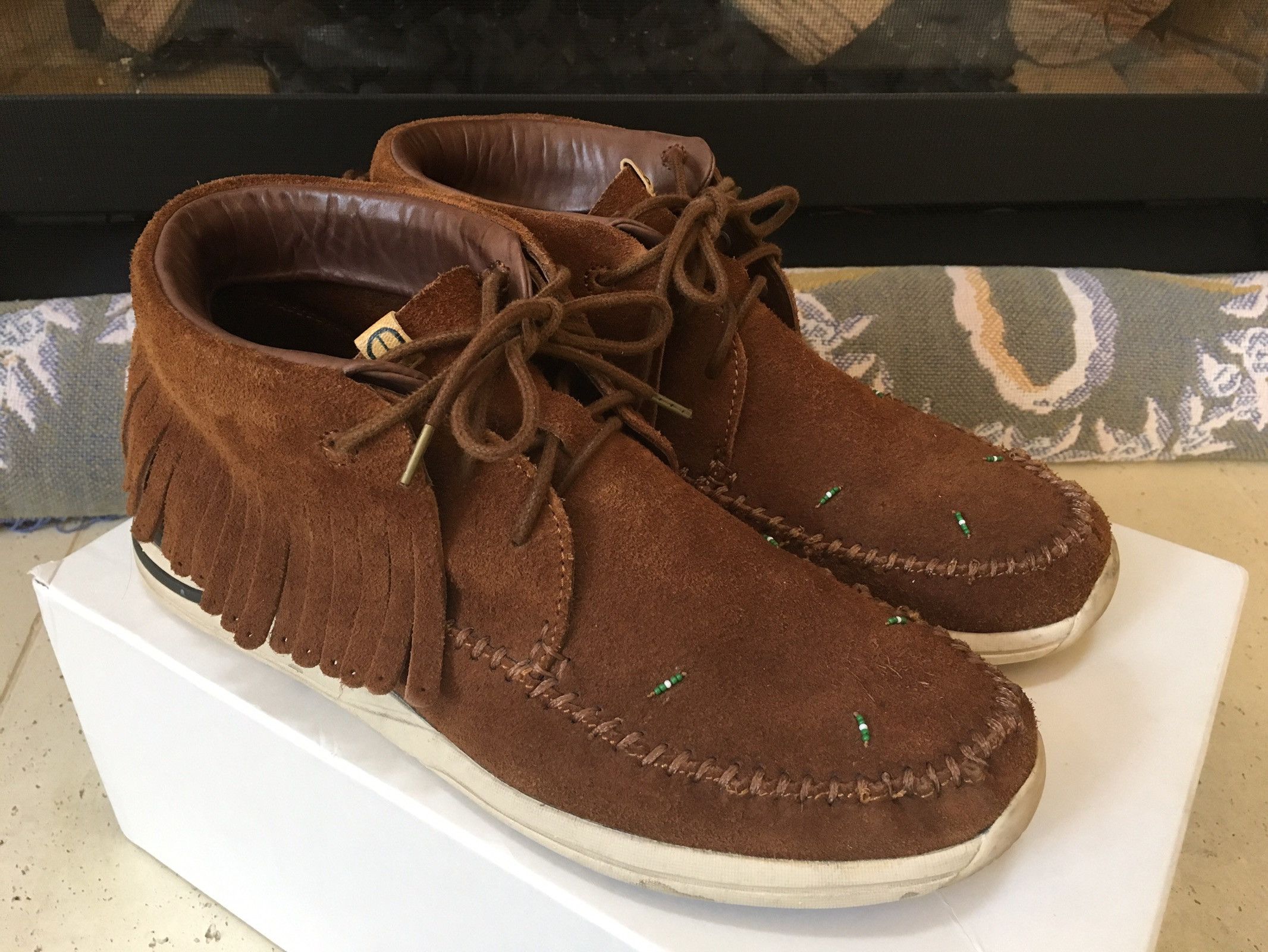 Visvim Brown FBT Shaman Folk Size US 11 / EU 44 - 3 Thumbnail