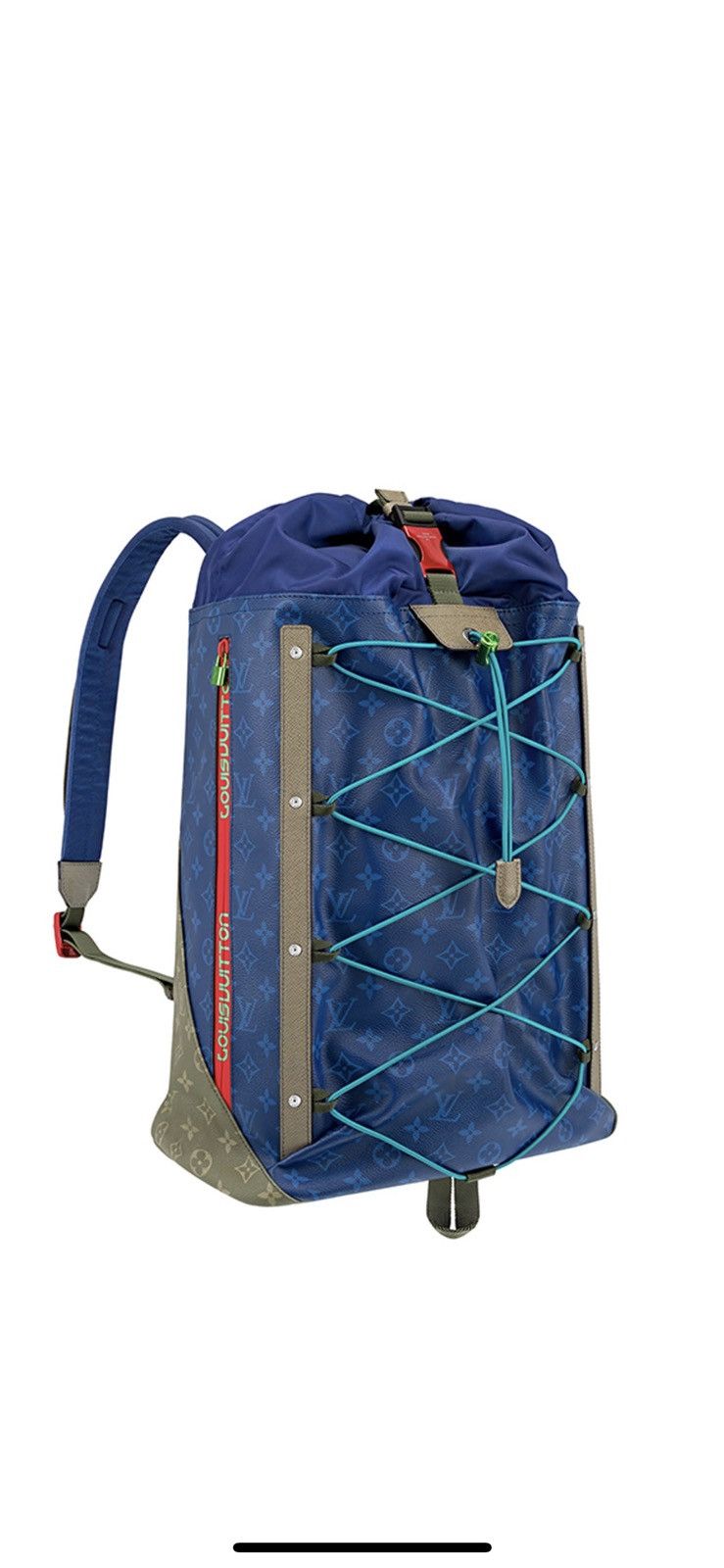 Louis Vuitton Pacific Blue Paris Runway Exclusive Outdoor Backpack, Grailed