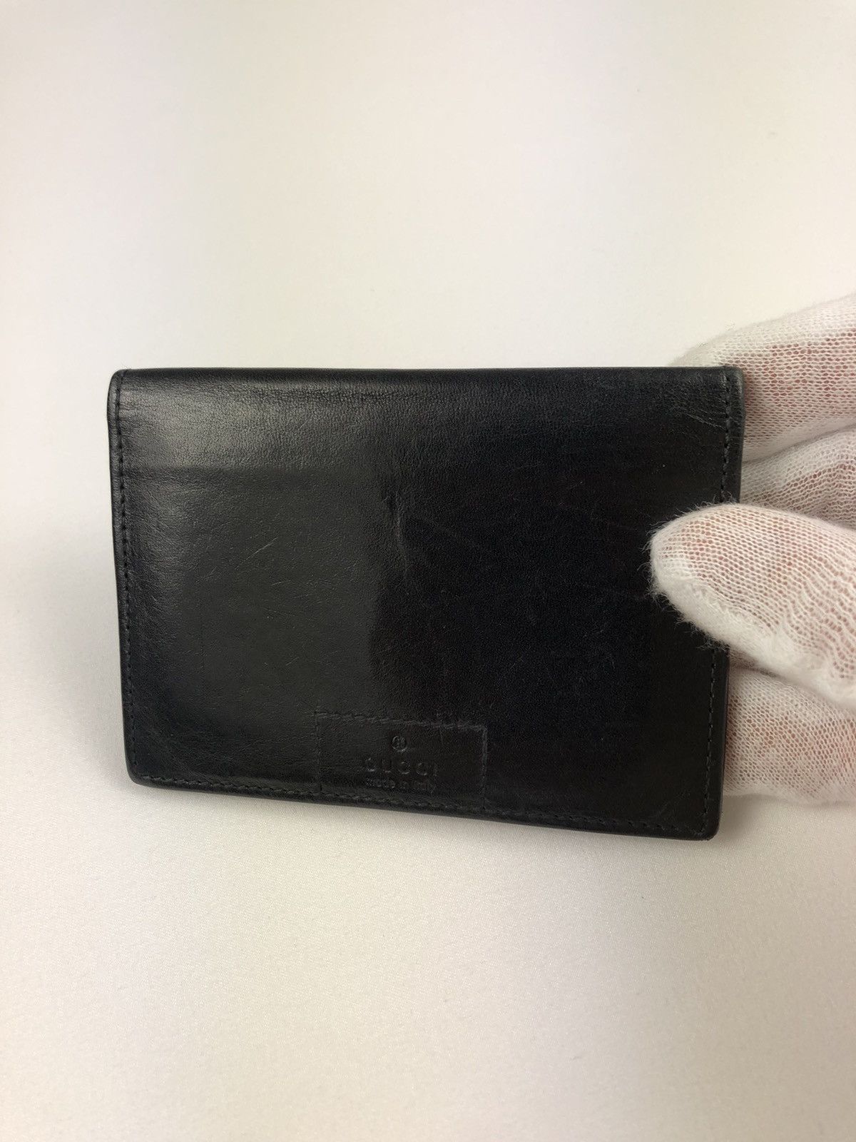 Gucci Gucci black leather bifold card holder Size ONE SIZE - 1 Thumbnail