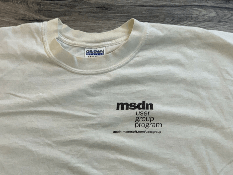 Vintage VINTAGE Microsoft Developer Network msdn Programmer Shirt | Grailed