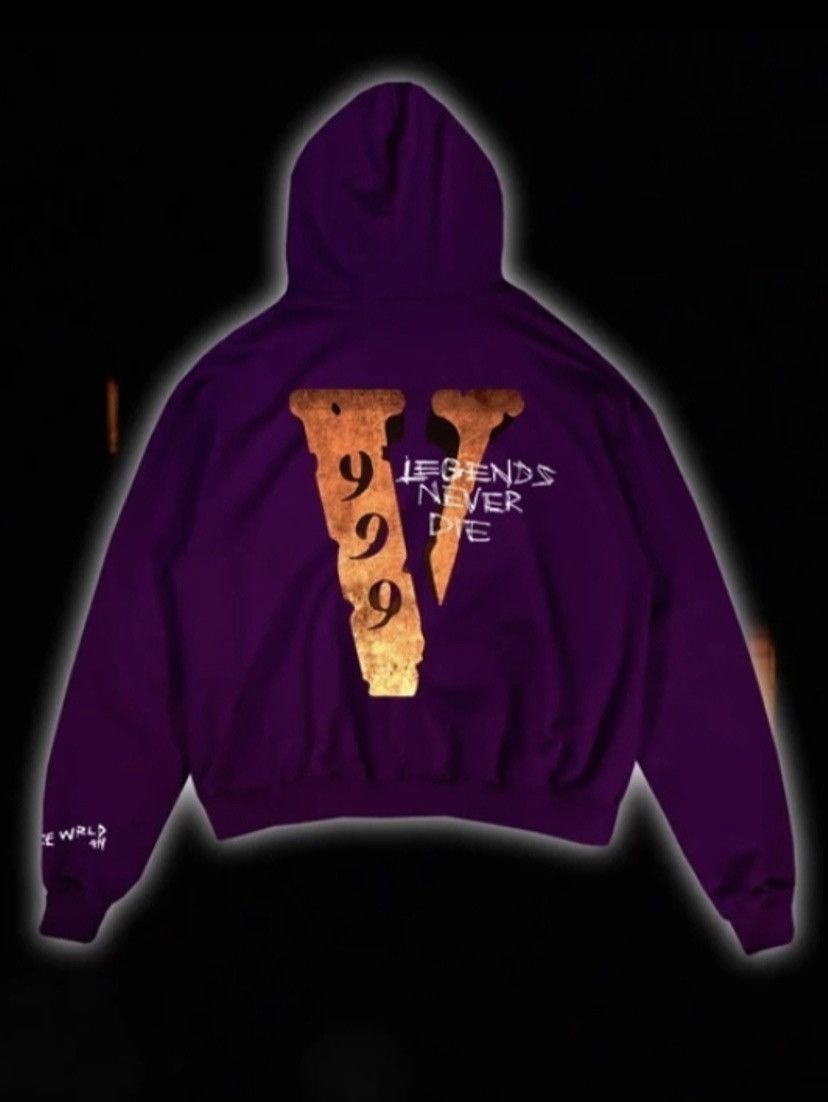 Vlone Juice WRLD X VLONE “Legends Never Die” Purple Hoodie Size L Size US L / EU 52-54 / 3 - 1 Preview