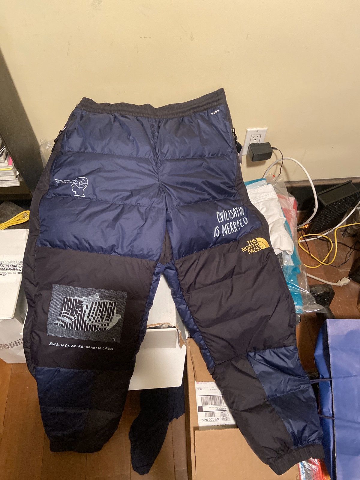 The North Face Brain dead the north face snow pants | Grailed